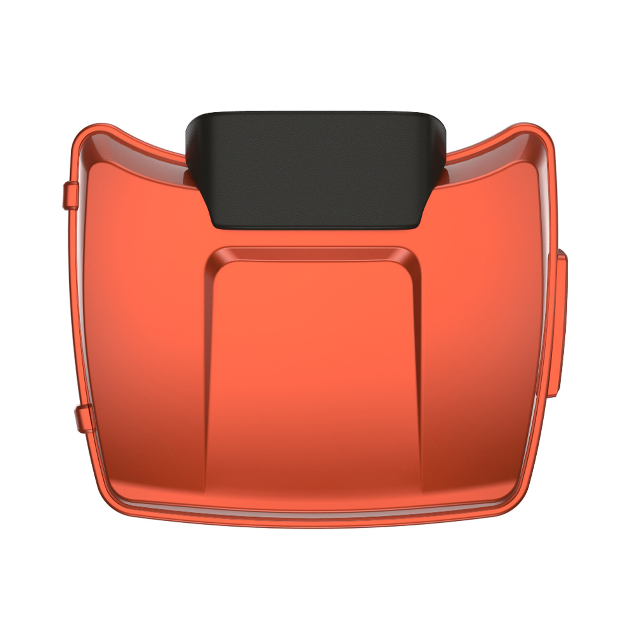 Orange Lava Razor Tour Pack Pad Luggage Trunk For '97-'23 Harley Touring