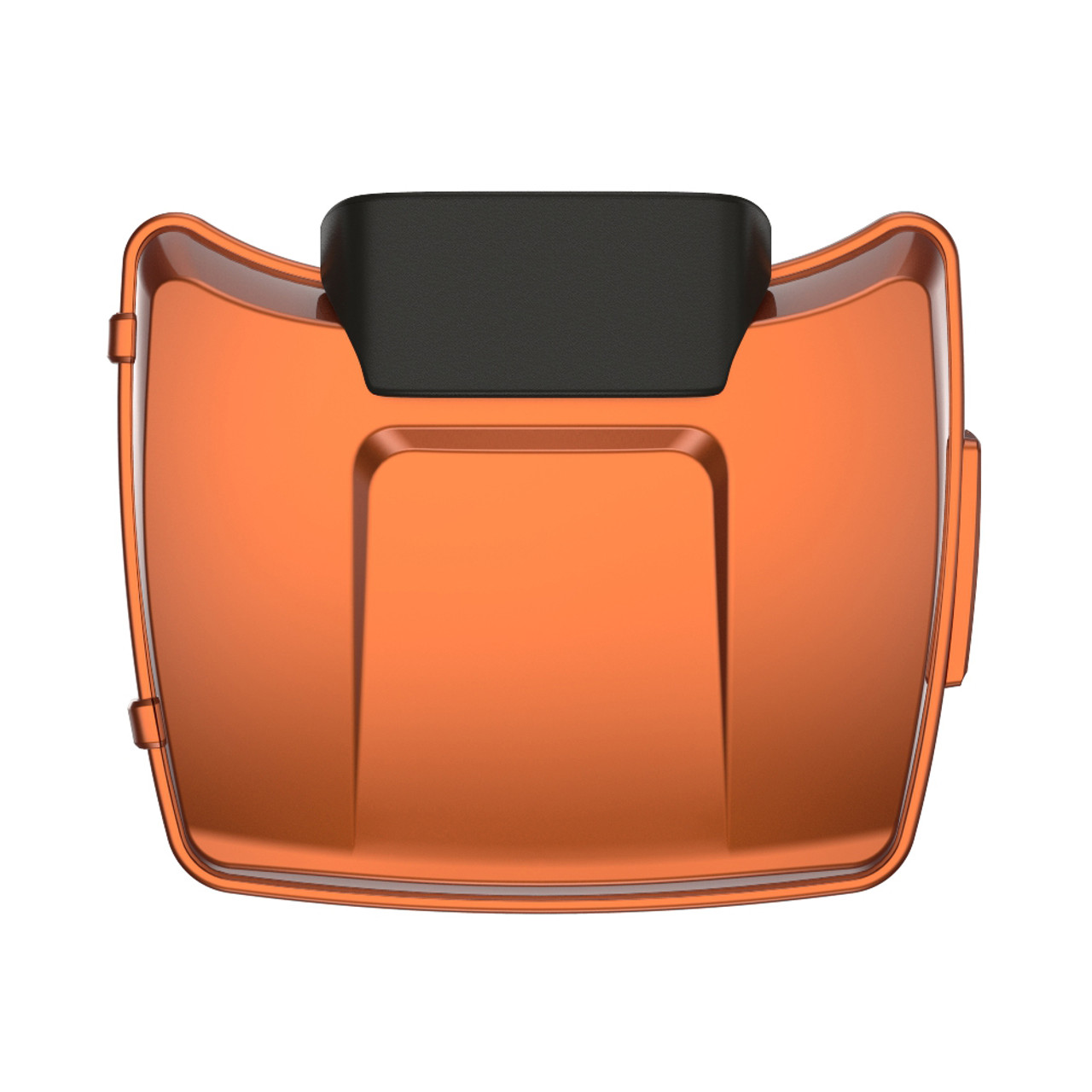 Scorched Orange Razor Tour Pack Pad Luggage Trunk For '97-'23 Harley Touring