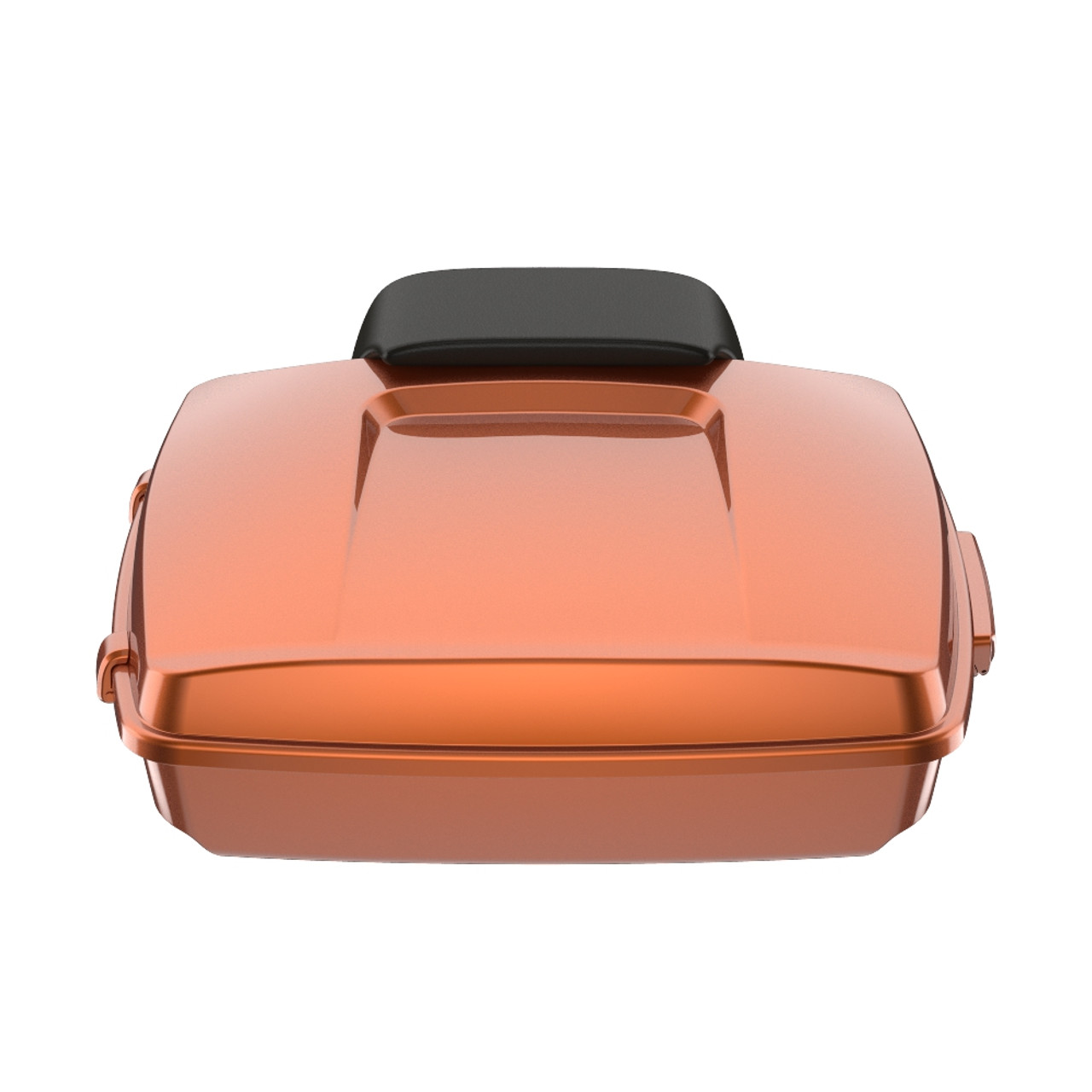 Scorched Orange Razor Tour Pack Pad Luggage Trunk For '97-'23 Harley Touring
