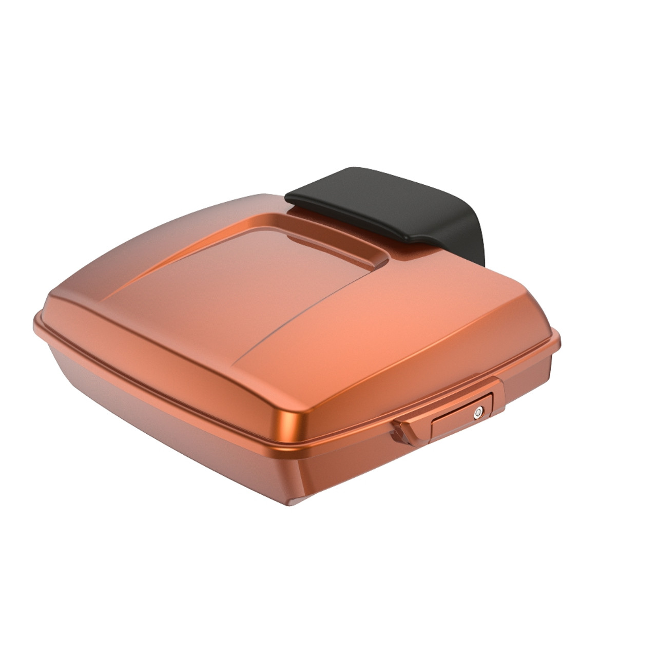 Scorched Orange Razor Tour Pack Pad Luggage Trunk For '97-'23 Harley Touring