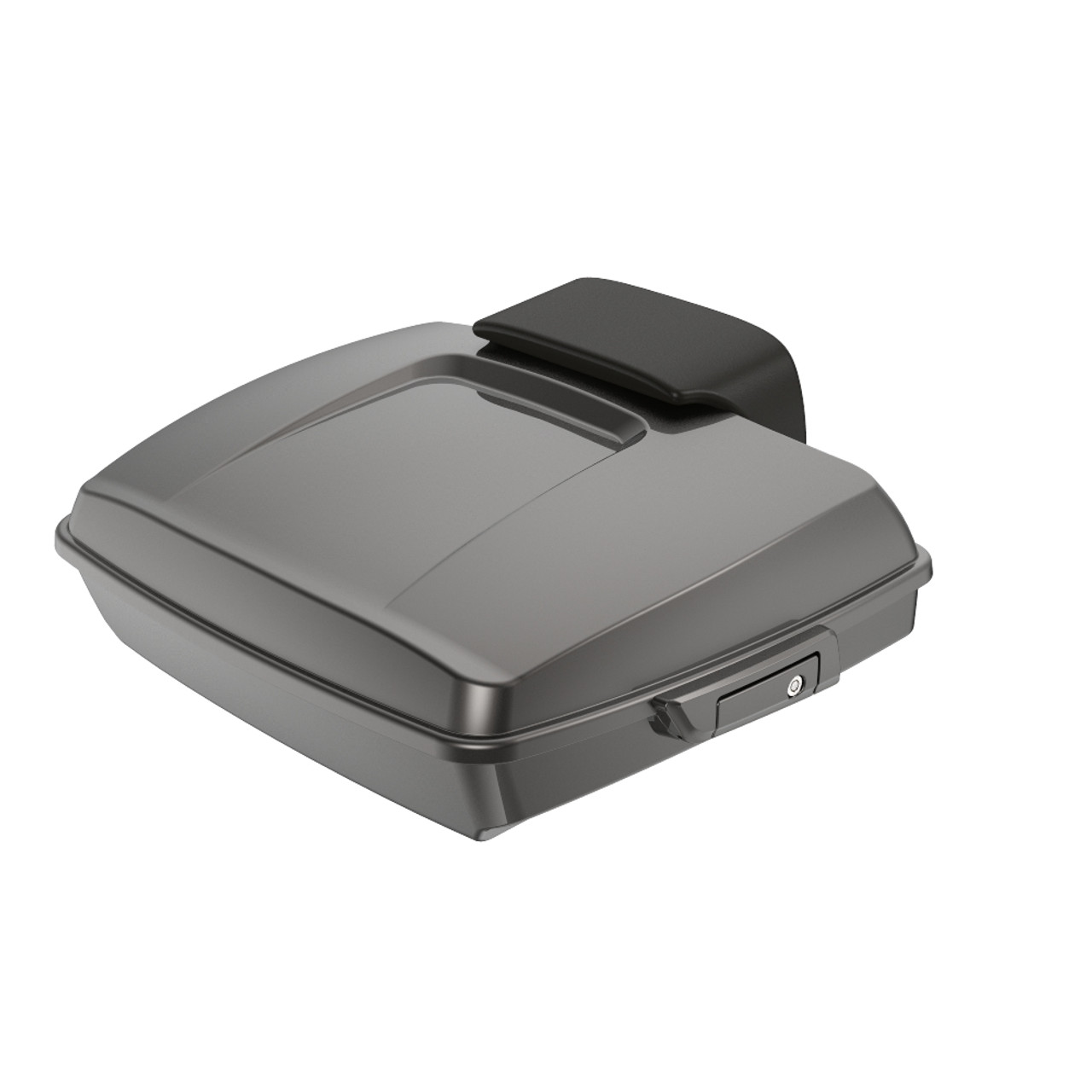 Silver Flux Razor Tour Pack Pad Luggage Trunk For '97-'23 Harley Touring