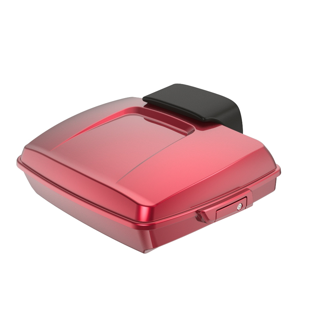 Velocity Red Sunglo Razor Tour Pack Pad Luggage Trunk For '97-'23 Harley Touring