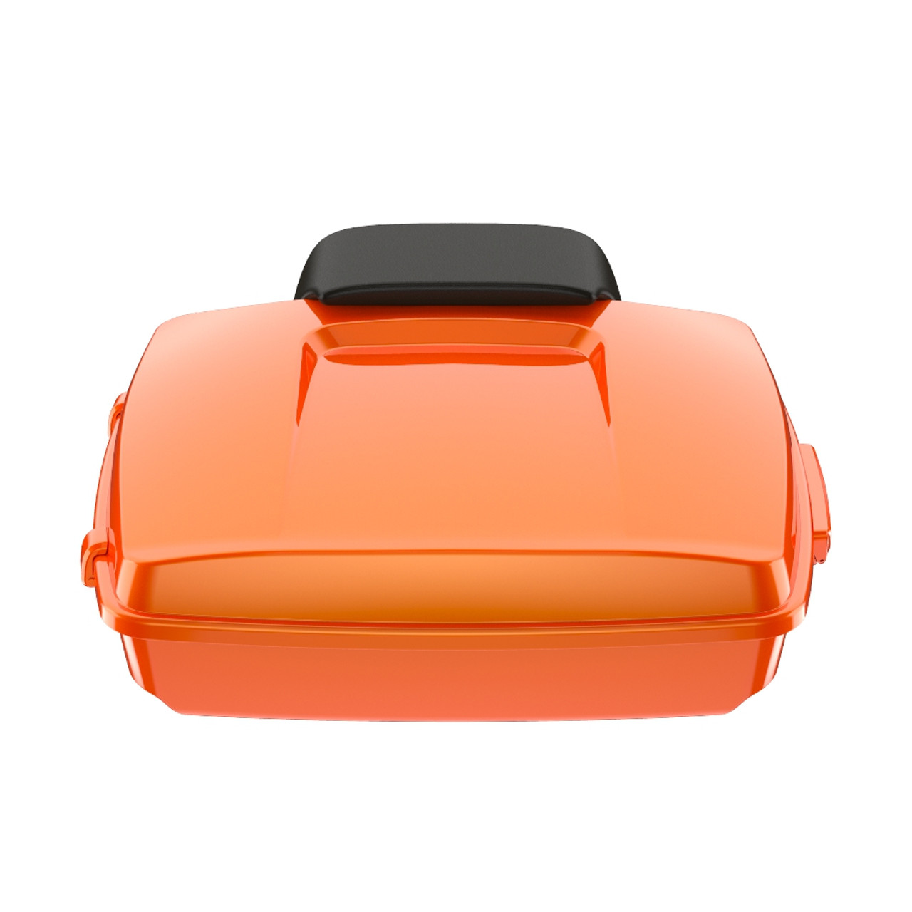 Wicked Orange Pearl Razor Tour Pack Pad Luggage Trunk For '97-'23 Harley Touring