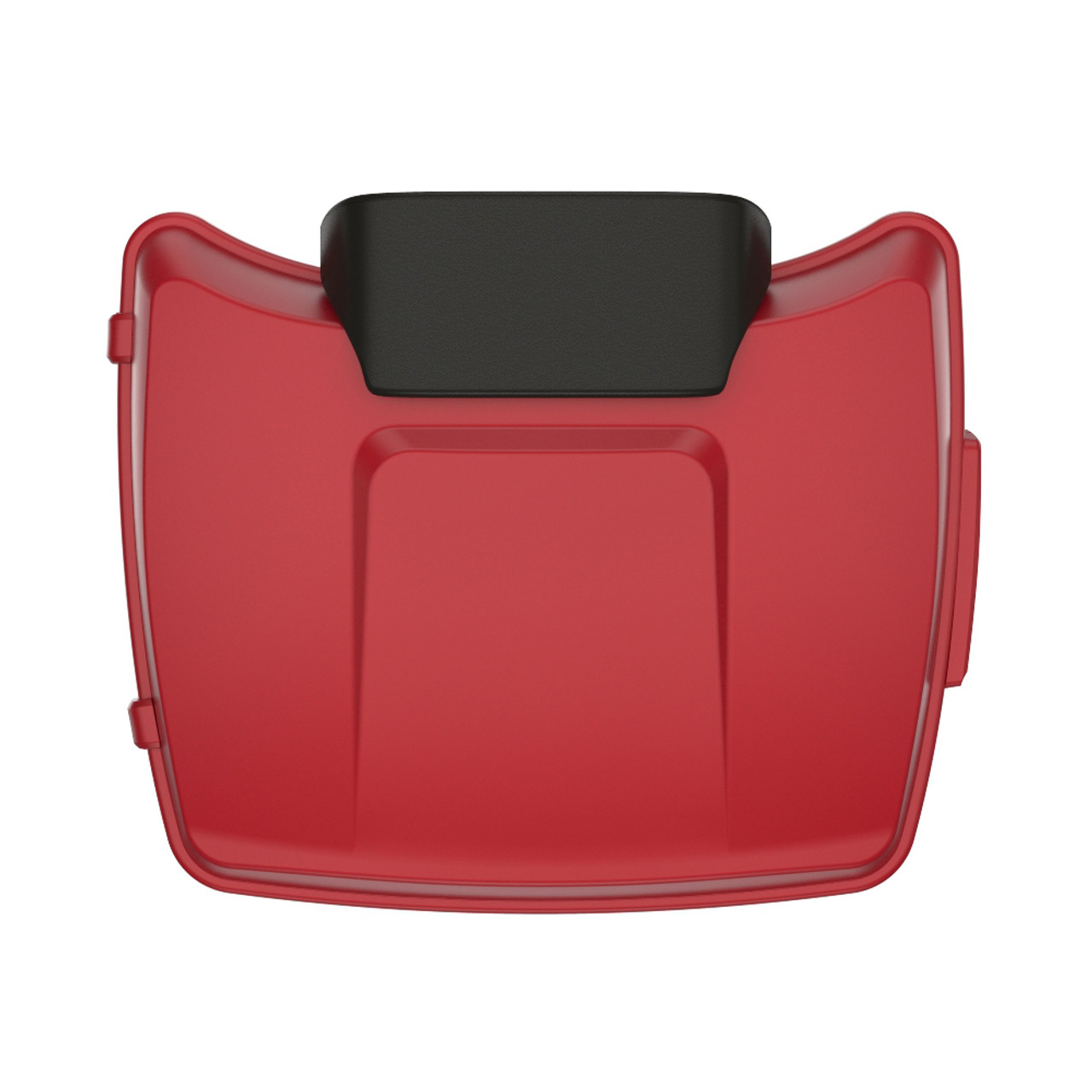 Wicked Red Denim Razor Tour Pack Pad Luggage Trunk For '97-'23 Harley Touring