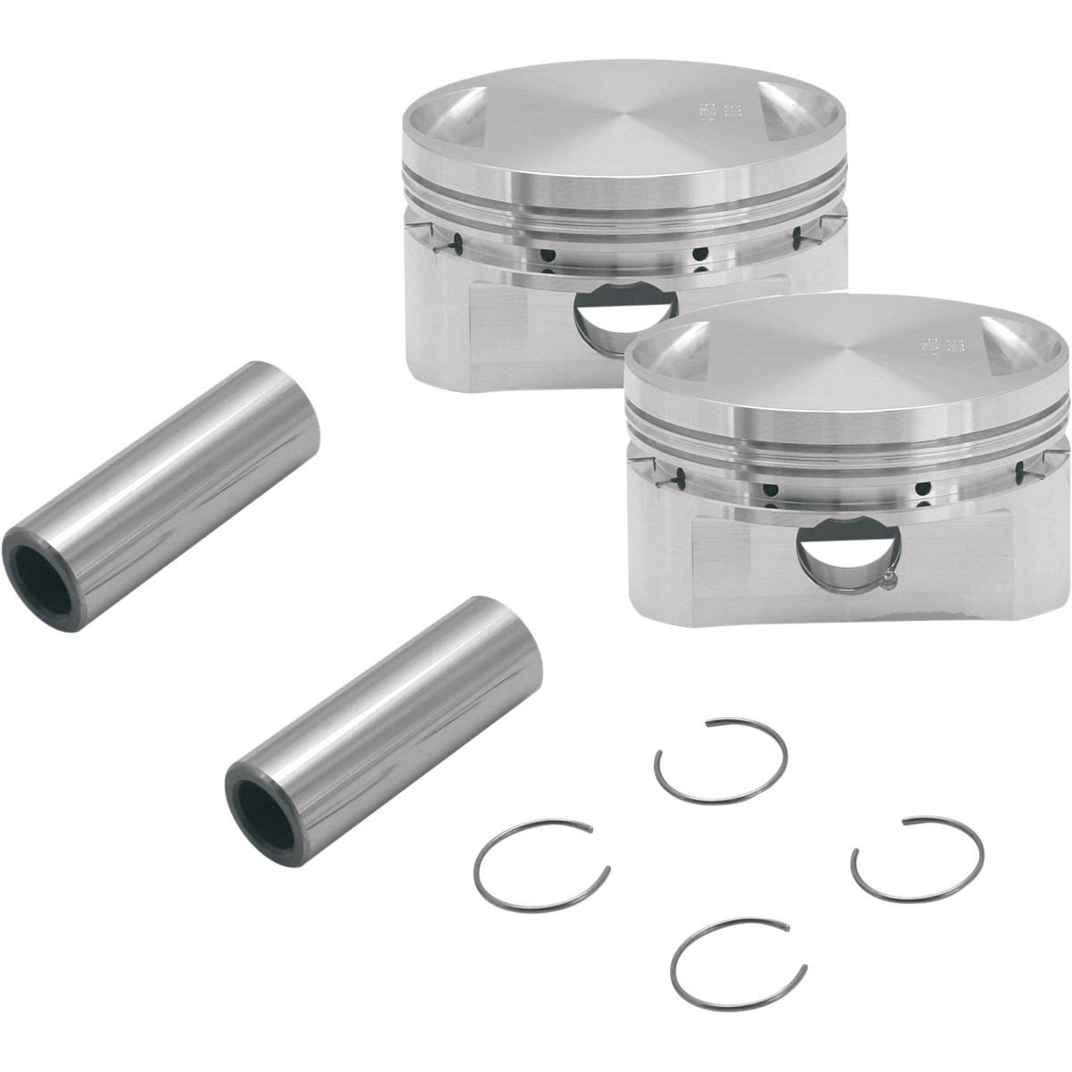 S&S Cycle #106-5556 - Piston Kit - For 89" Stroker Kit - 3.500" - +0.020"
