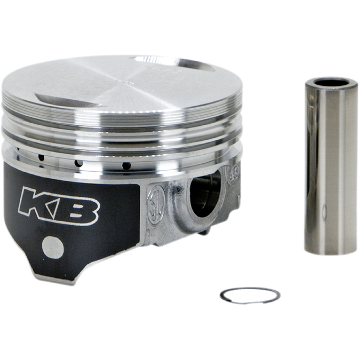 KB Performance #KB258.STD - Piston Kit - 3.498" Standard - 8.6:1 CR - 80" Evolution Big Twin