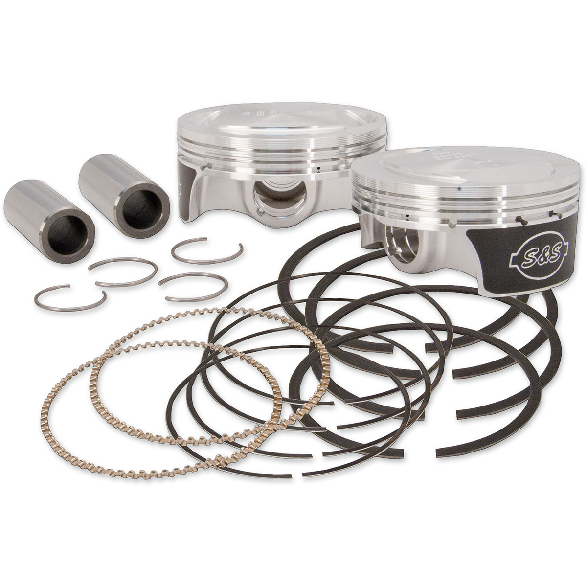 S&S Cycle #106-0432 - Piston Kit - For 103" Hot Set Up Kit® - 3.875" - Standard