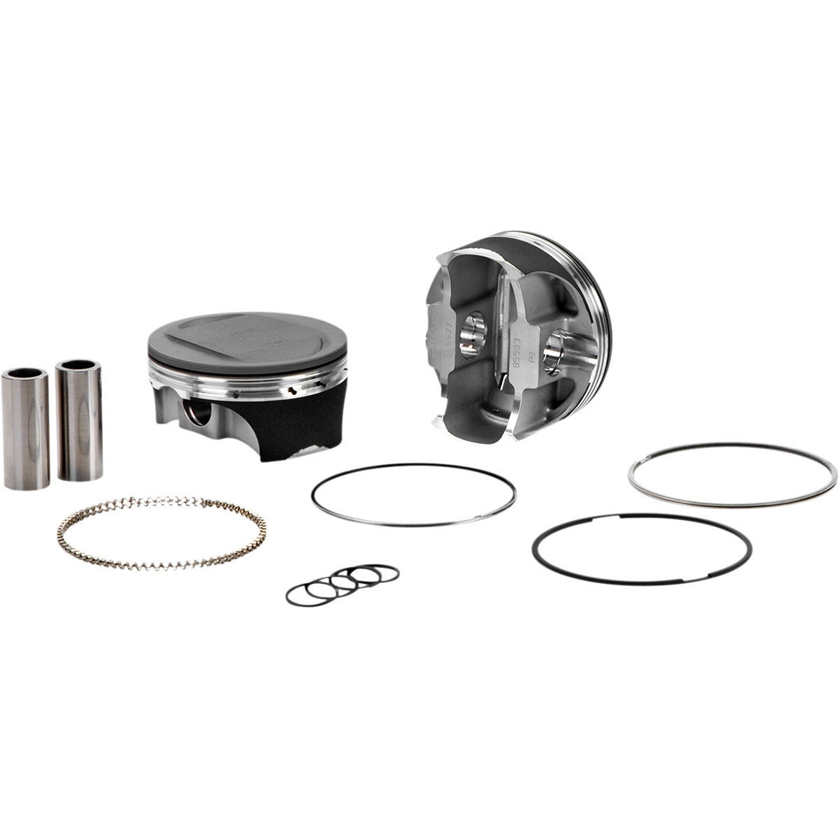 KB Performance #KB661LCA.STD - Piston Kit - 4.00" Standard - 10.0:1 CR - 96"-103" Twin Cam Bored to 110 ci w/SE 95 cc Heads
