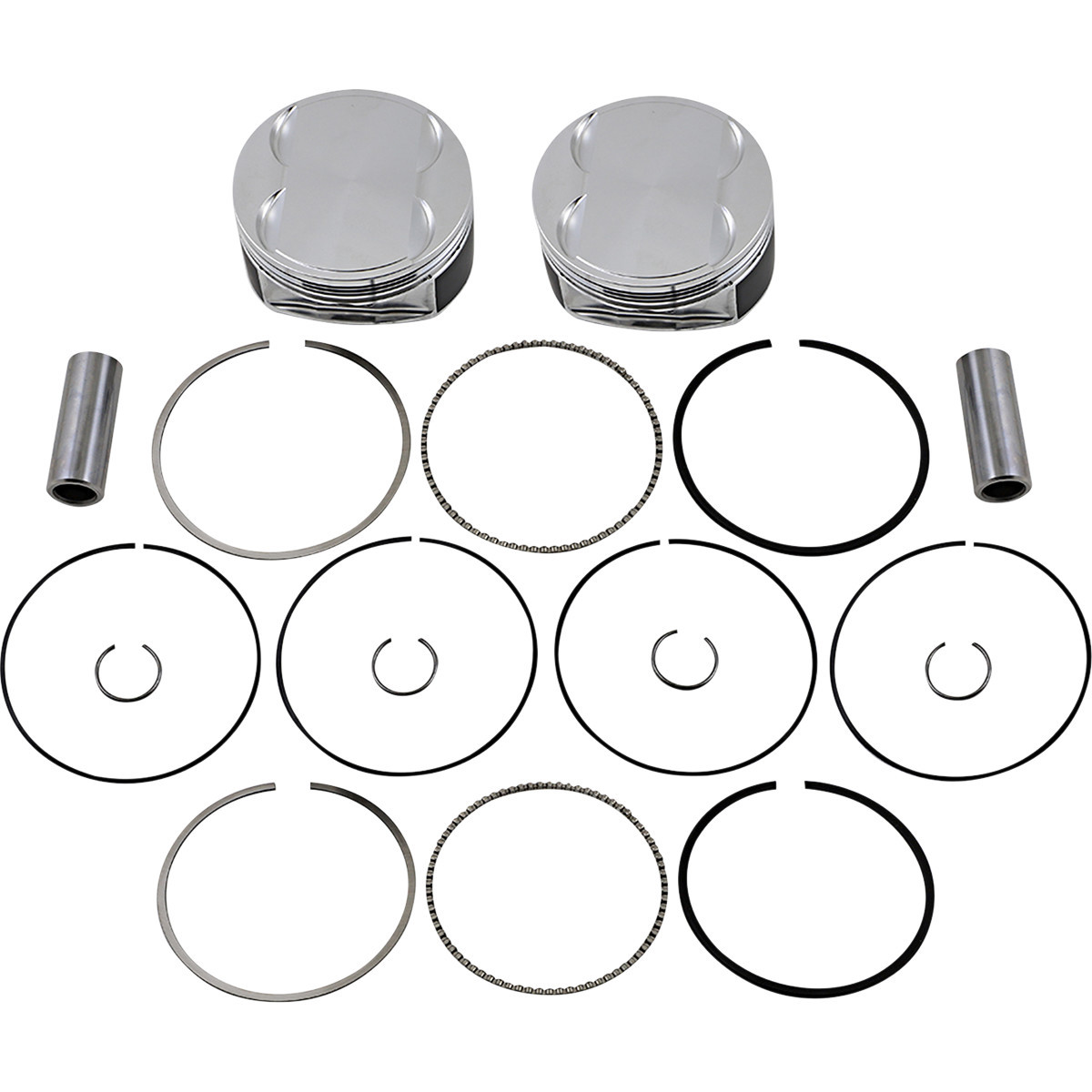 JE Pistons #370245 - Piston Kit - 4.125" Bore - +0.188" Oversize - 107" M8