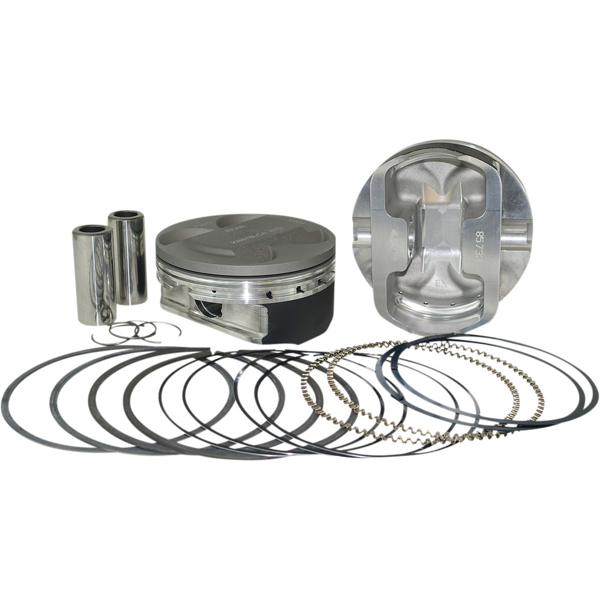 KB Performance #KB576LCA.STD - Piston Kit - 4.250" Standard - 11.4:1 CR - 124" Big Bore - 107" M8