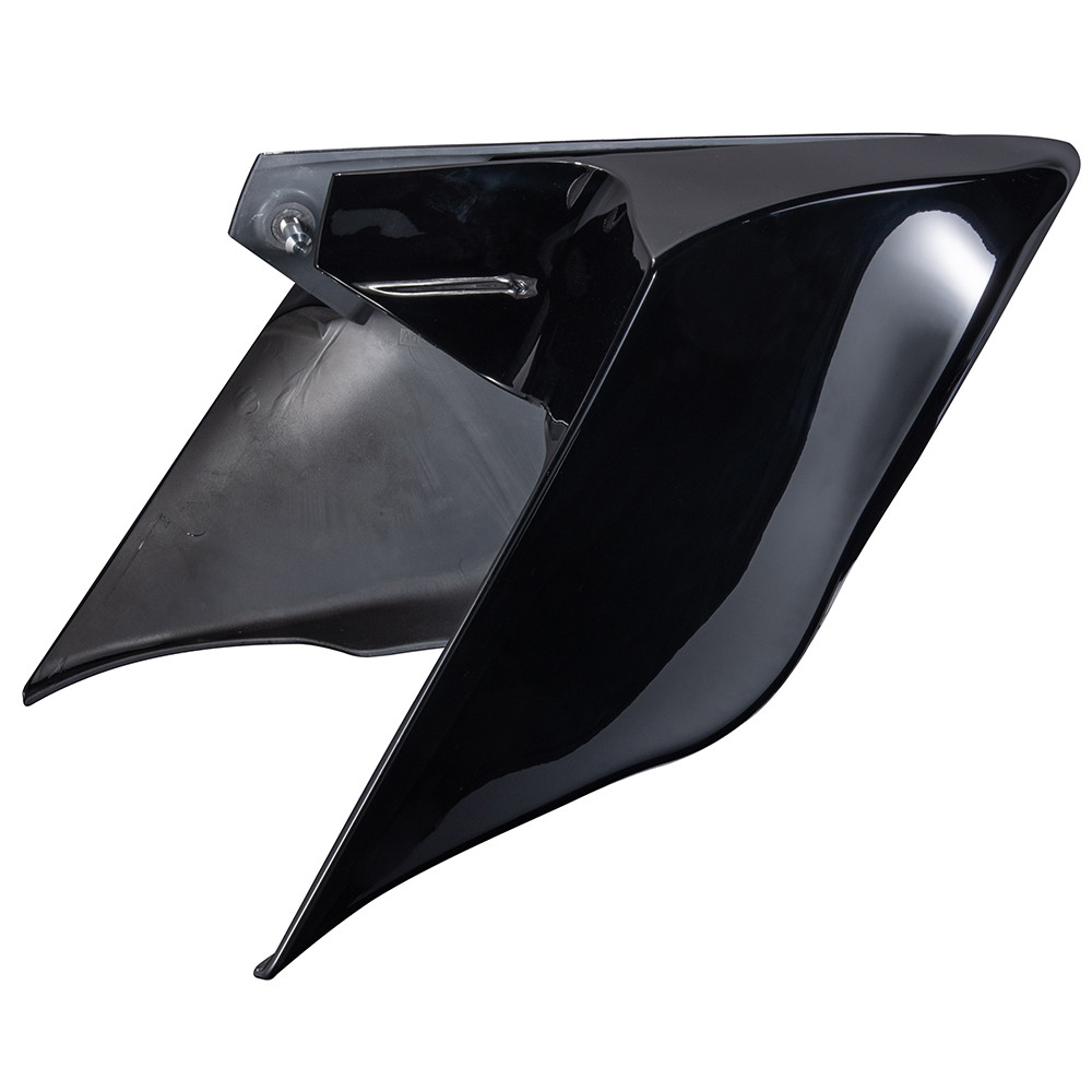 Advanblack Unpainted Primer ABS Stretched Extended Side Cover Panel for 2009-2013 Harley Touring Glide