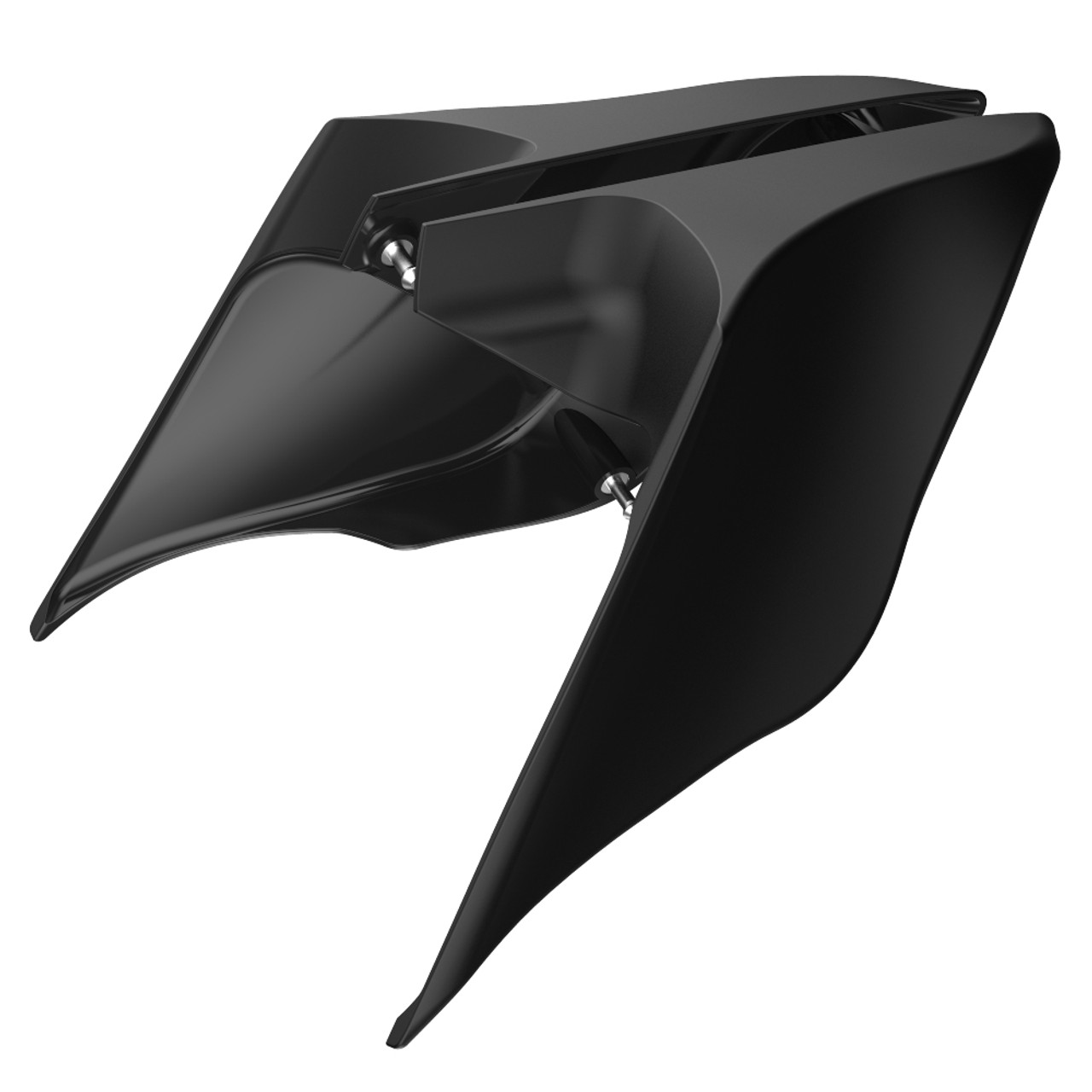 Advanblack Denim Black ABS Stretched Extended Side Cover Panel for 2014+ Harley Davidson Touring