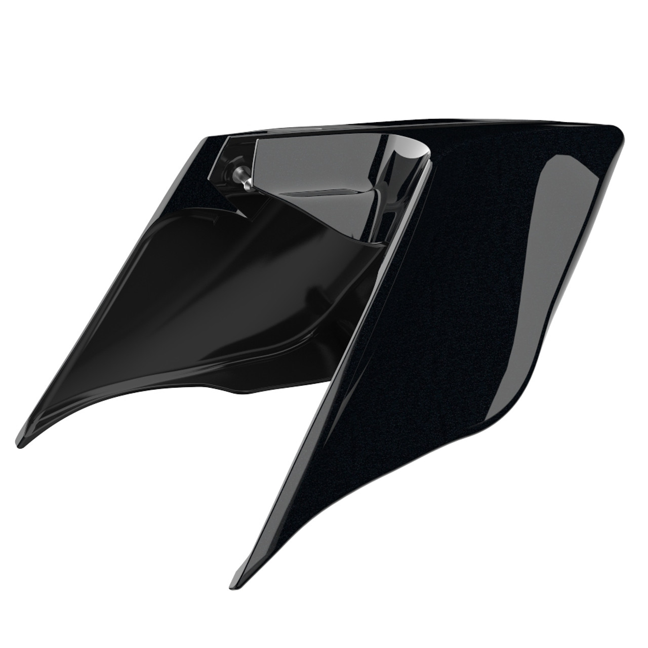 Advanblack Midnight Pearl ABS Stretched Extended Side Cover Panel for 2014+ Harley Davidson Touring