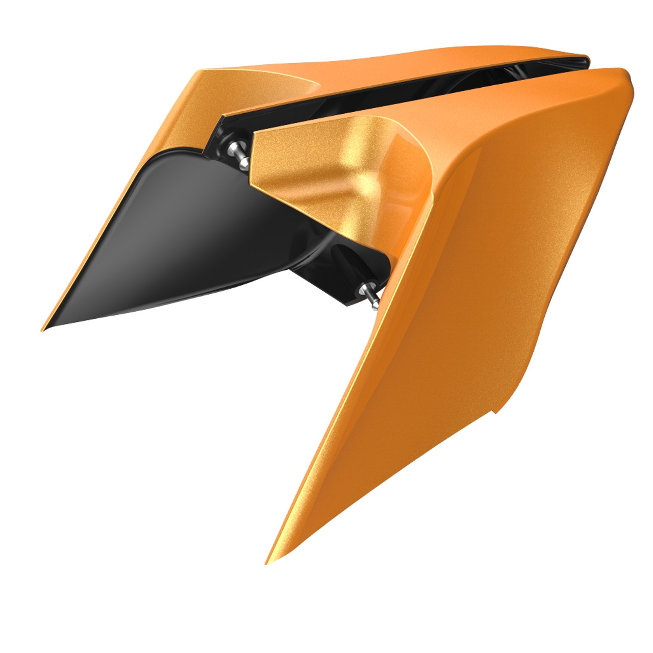Advanblack Hard Candy Gold Flake ABS CVO Style Stretched Extended Side Cover Panel for 2014+ Harley Davidson Touring
