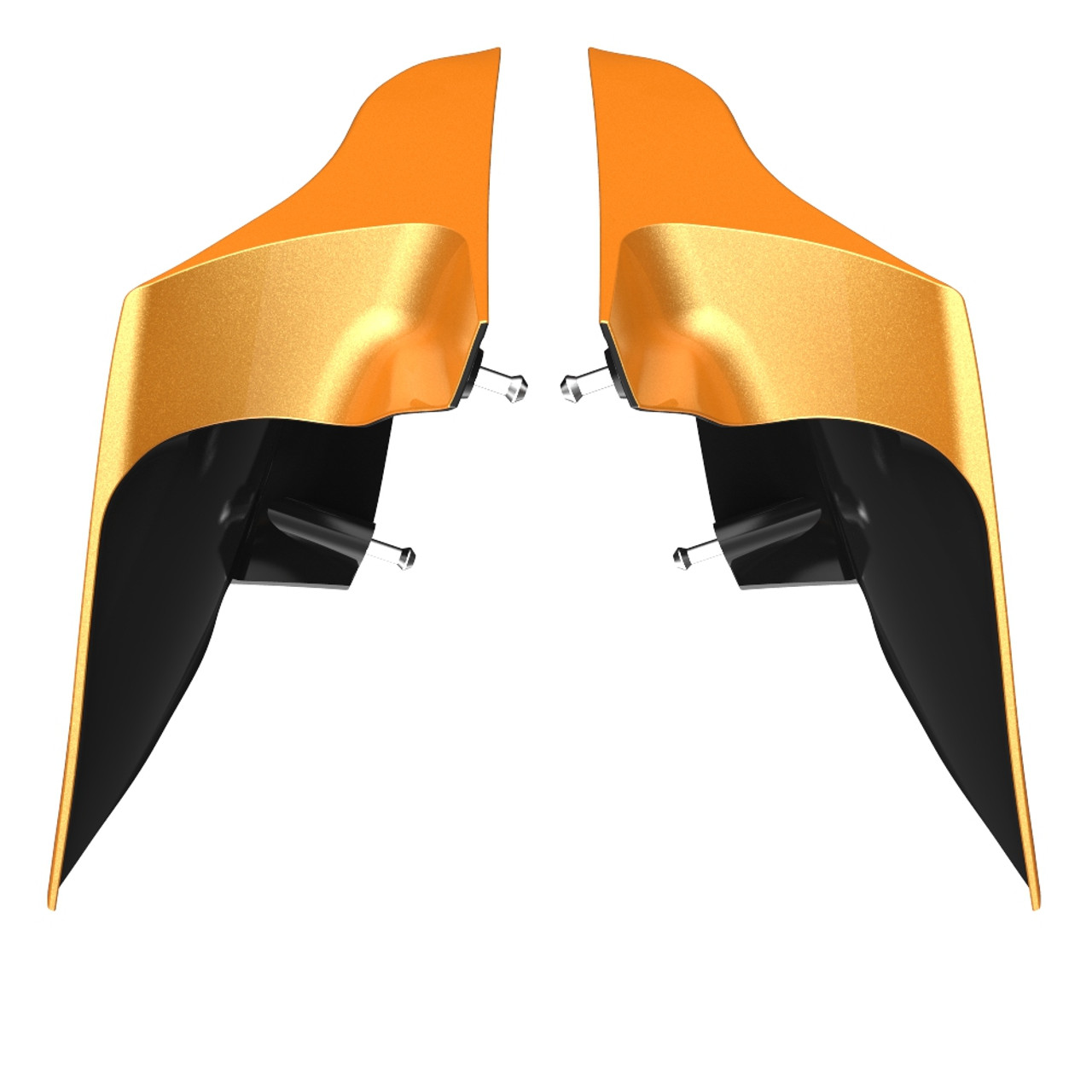 Advanblack Hard Candy Gold Flake ABS CVO Style Stretched Extended Side Cover Panel for 2014+ Harley Davidson Touring