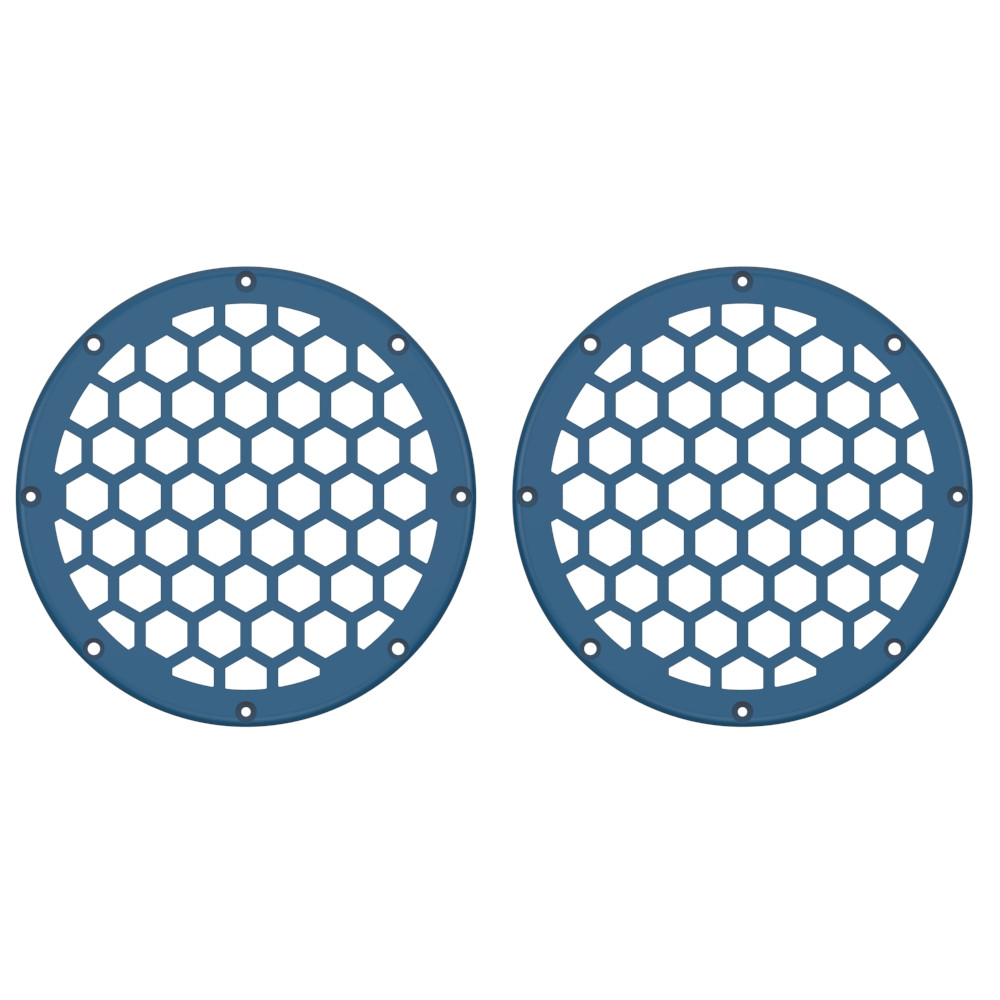 Advanblack x XBS Color Matched HEX 6.5'' Speaker Grills-Billiard Teal