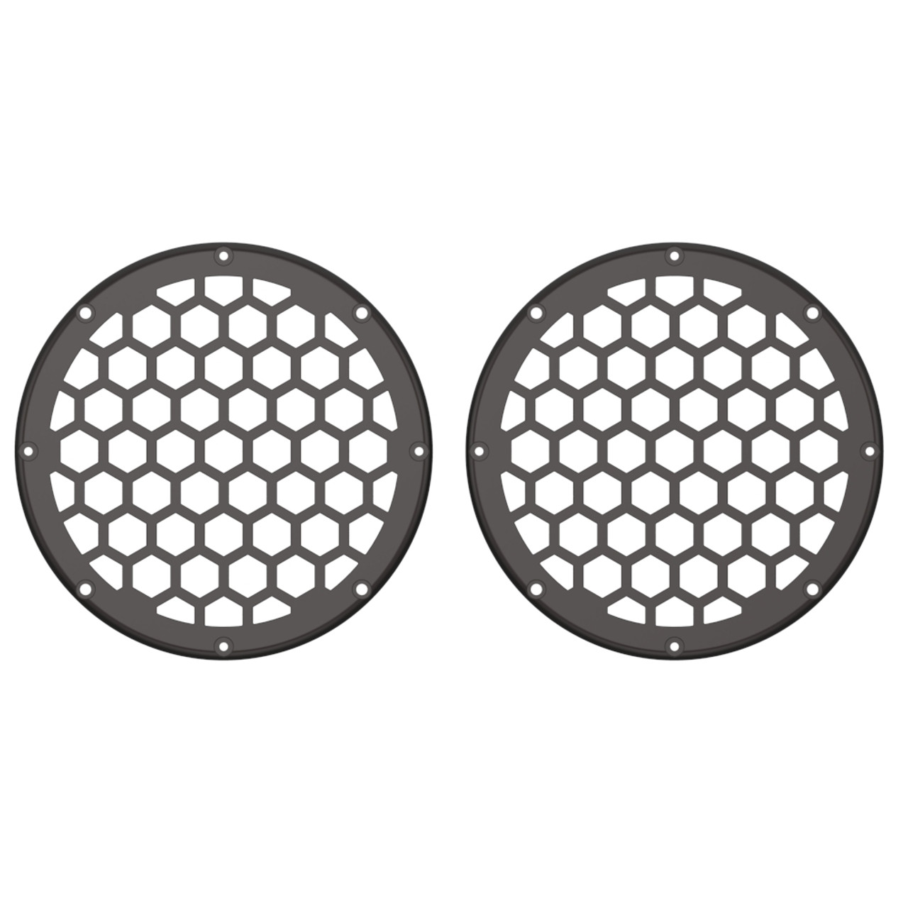 Advanblack x XBS Color Matched HEX 6.5'' Speaker Grills-Black Jack Metallic