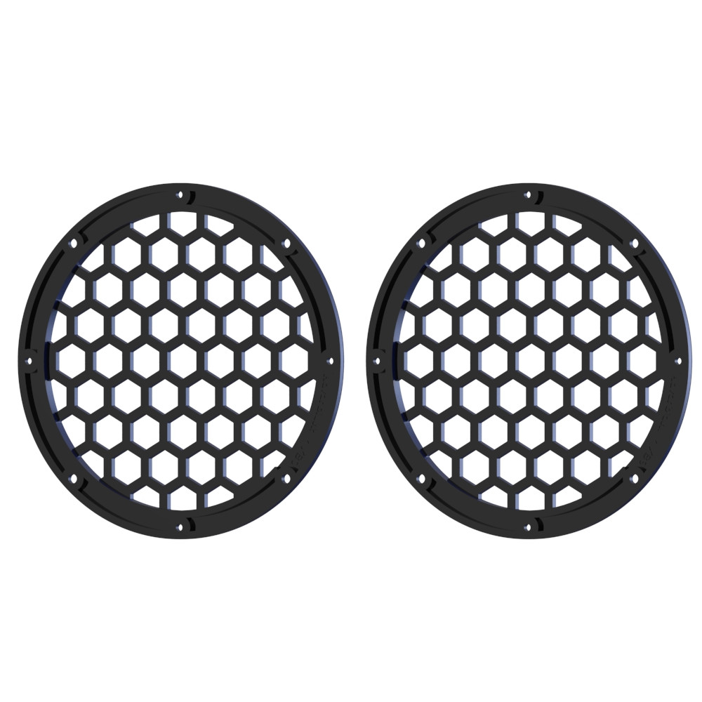 Advanblack x XBS Color Matched HEX 6.5'' Speaker Grills-Superior Blue