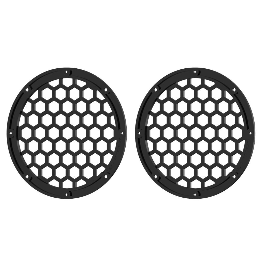 Advanblack x XBS Color Matched HEX 6.5'' Speaker Grills-Unpainted