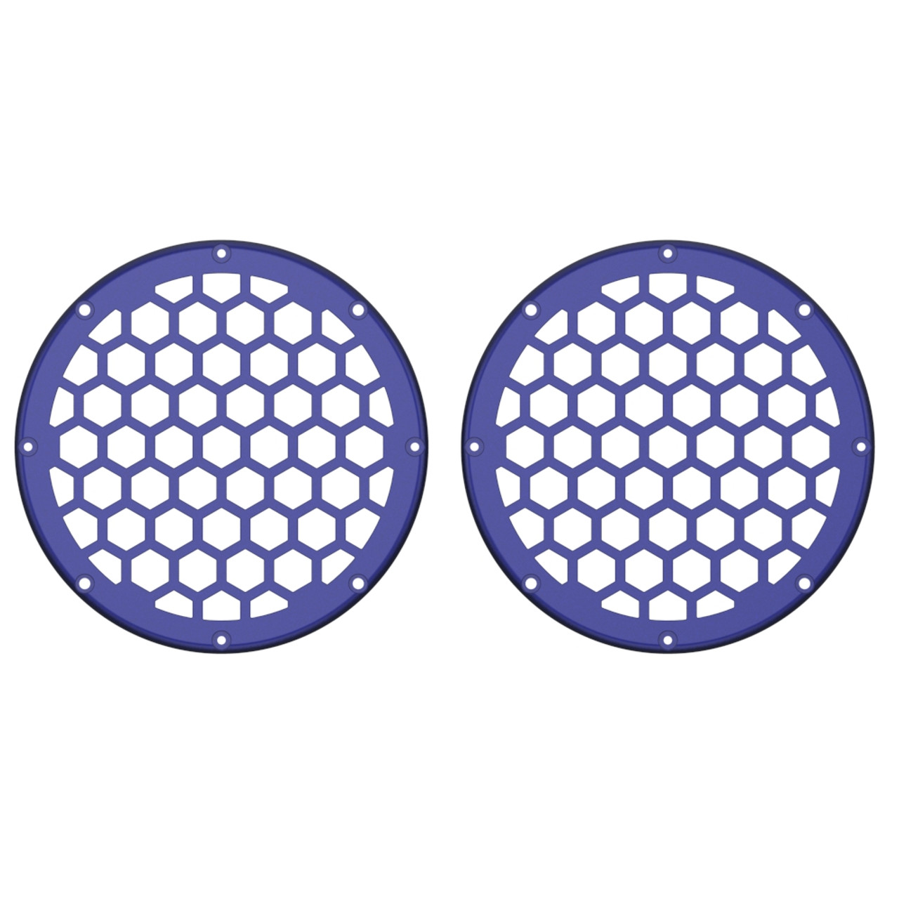 Advanblack x XBS Color Matched HEX 6.5'' Speaker Grills-Zephyr Blue