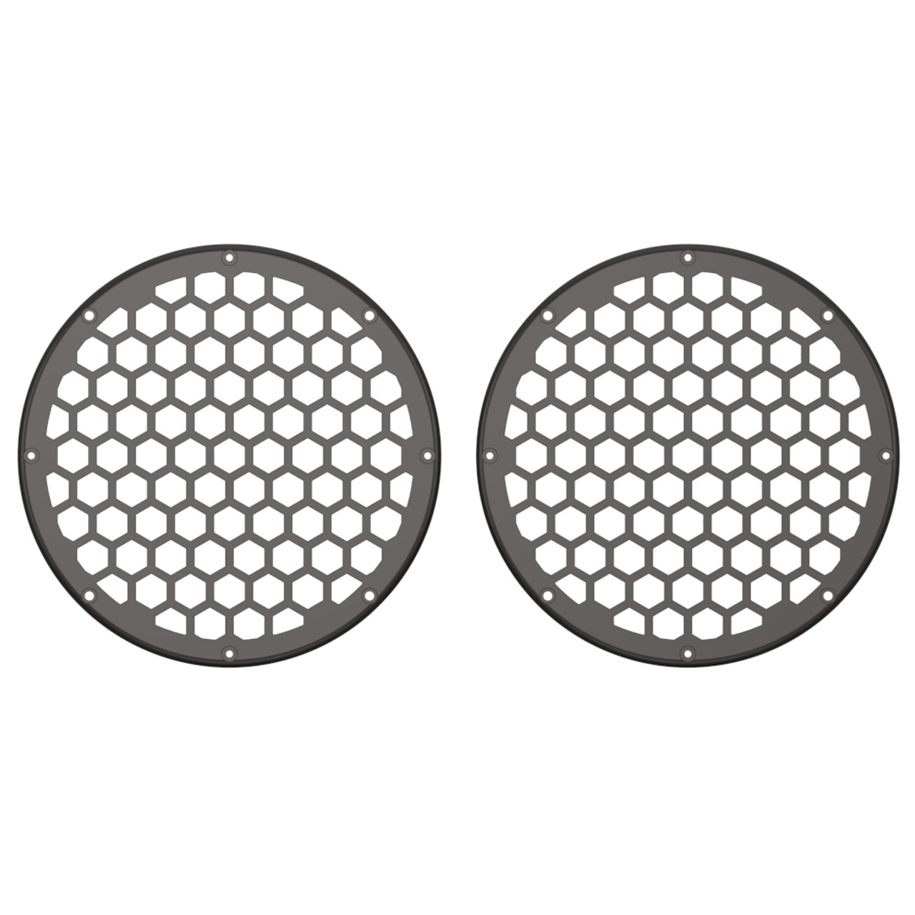 Advanblack x XBS Color Matched HEX 8'' Speaker Grills-Black Forest