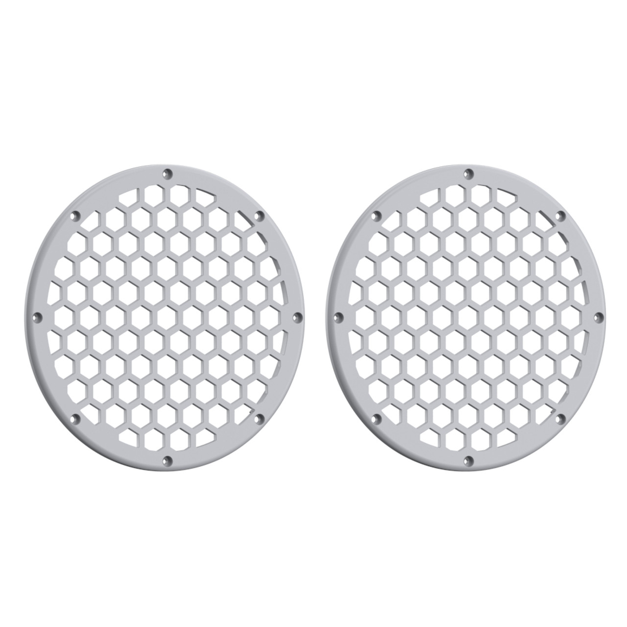 Advanblack x XBS Color Matched HEX 8'' Speaker Grills-Crushed Ice Pearl