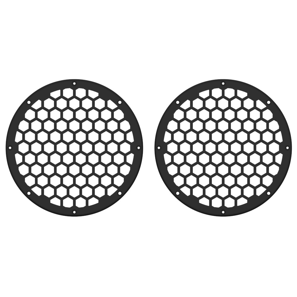 Advanblack x XBS Color Matched HEX 8'' Speaker Grills-Denim Black