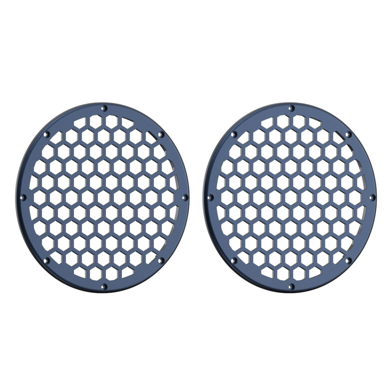 Advanblack x XBS Color Matched HEX 8'' Speaker Grills-Midnight Crimson