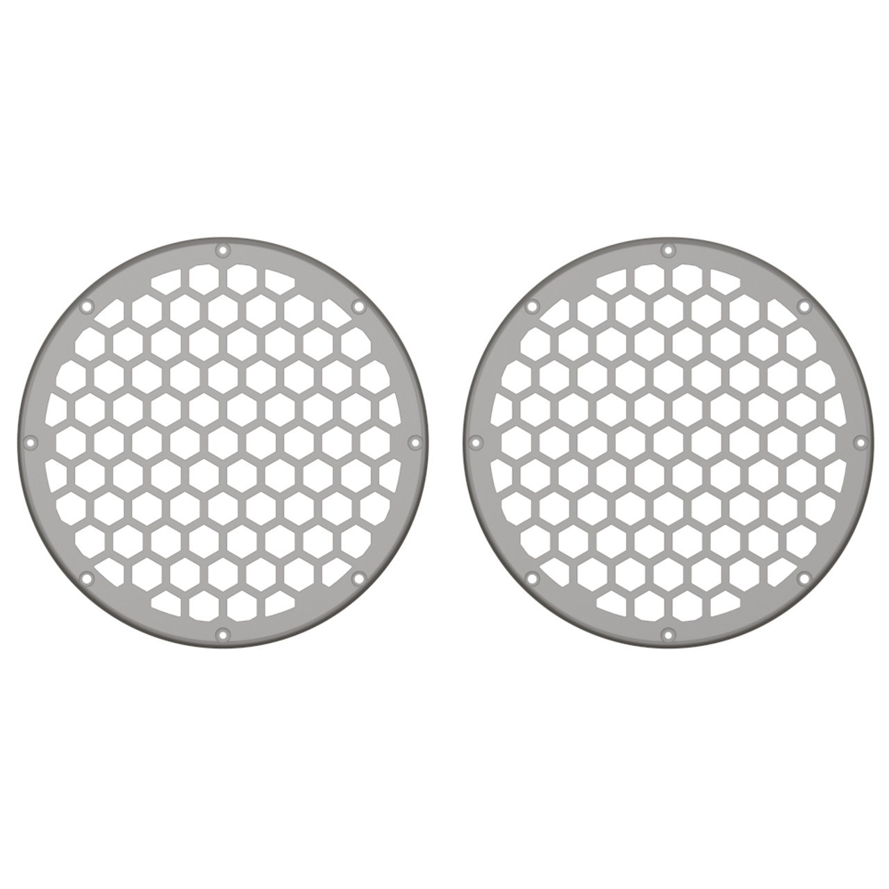 Advanblack x XBS Color Matched HEX 8'' Speaker Grills-Pewter Pearl