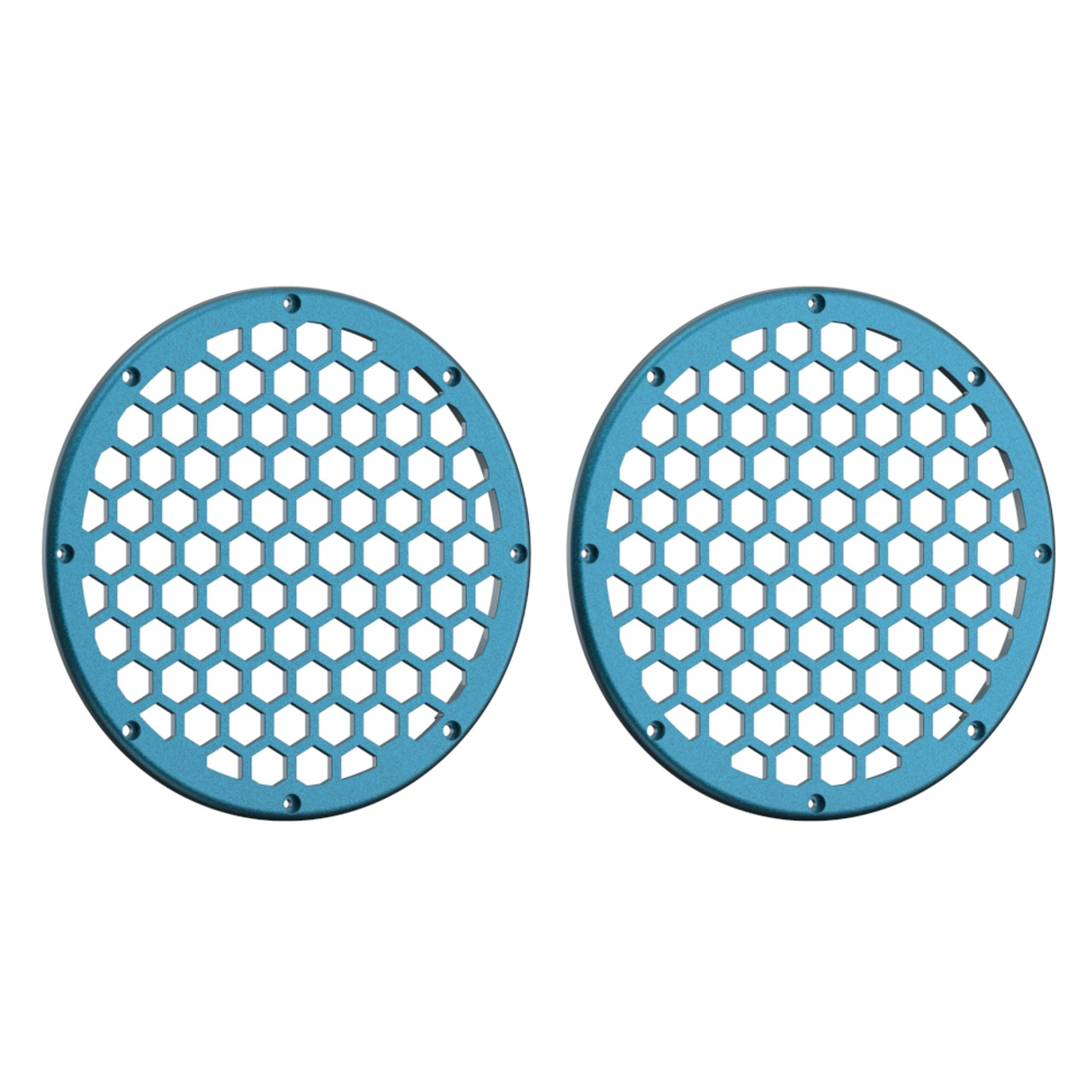 Advanblack x XBS Color Matched HEX 8'' Speaker Grills-Tahitian Teal