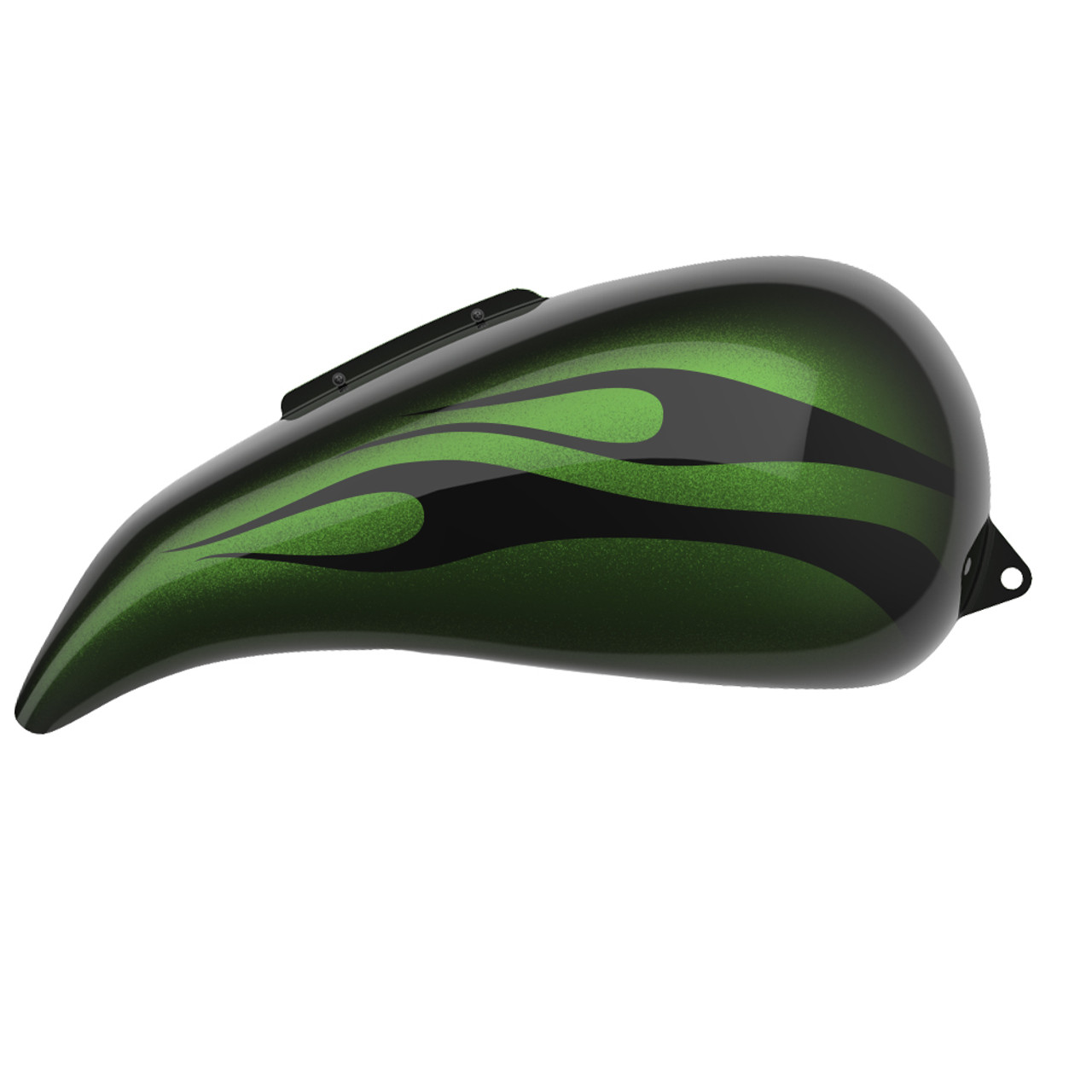 Envious Green Fade FULL BODY COLOR SWAP BUNDLE FOR HARLEY DAVIDSON 2014+ STREET GLIDE/ELECTRA STREET GLIDE