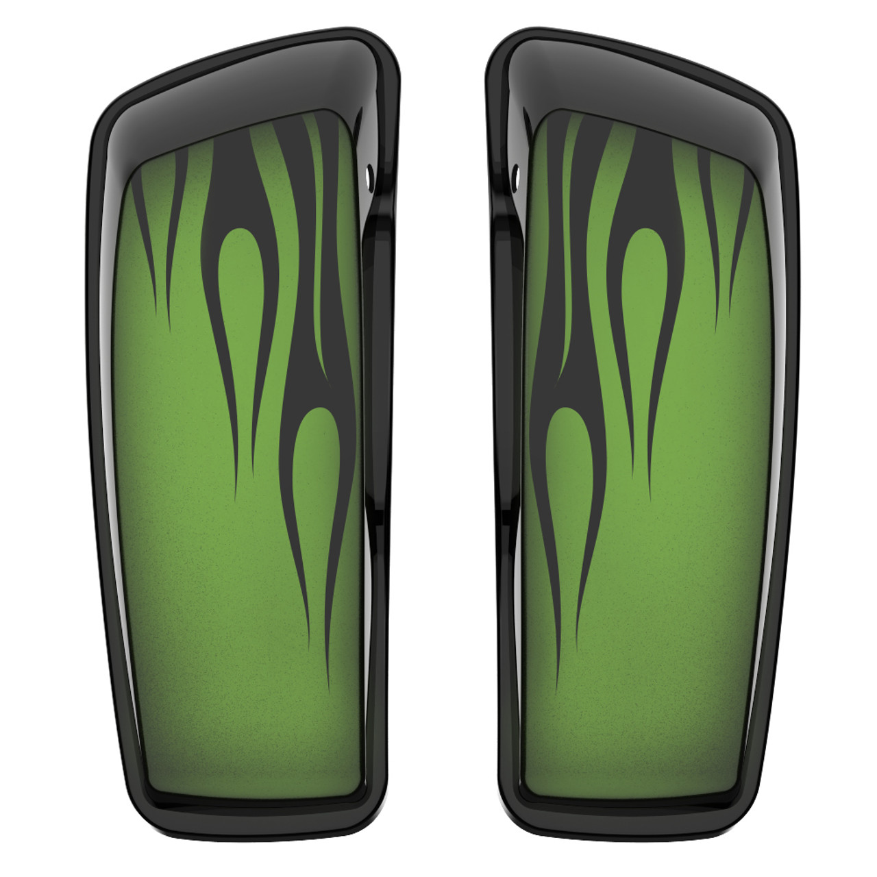 Envious Green Fade FULL BODY COLOR SWAP BUNDLE FOR HARLEY DAVIDSON 2014+ STREET GLIDE/ELECTRA STREET GLIDE