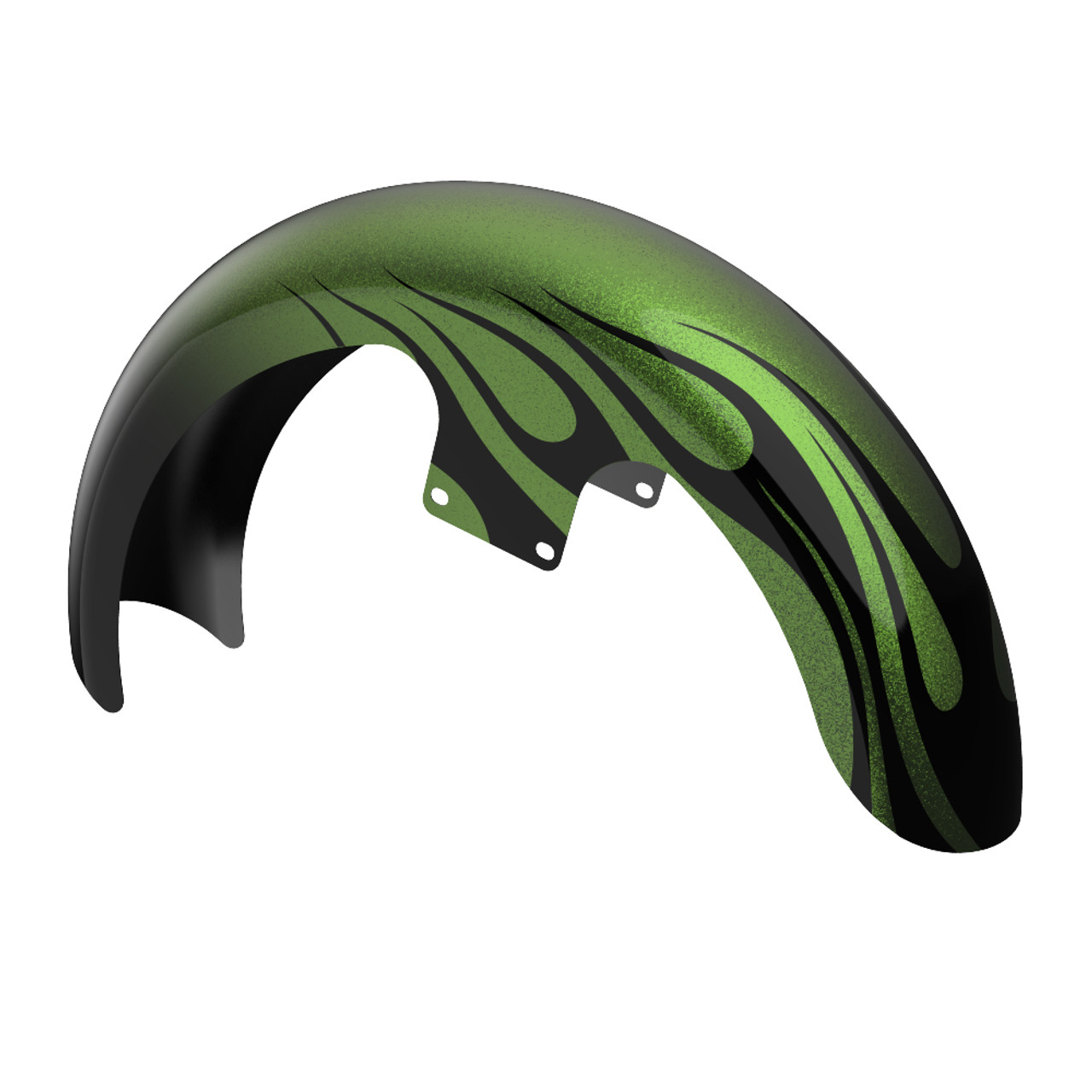 Envious Green Fade FULL BODY COLOR SWAP BUNDLE FOR HARLEY DAVIDSON 2014+ STREET GLIDE/ELECTRA STREET GLIDE