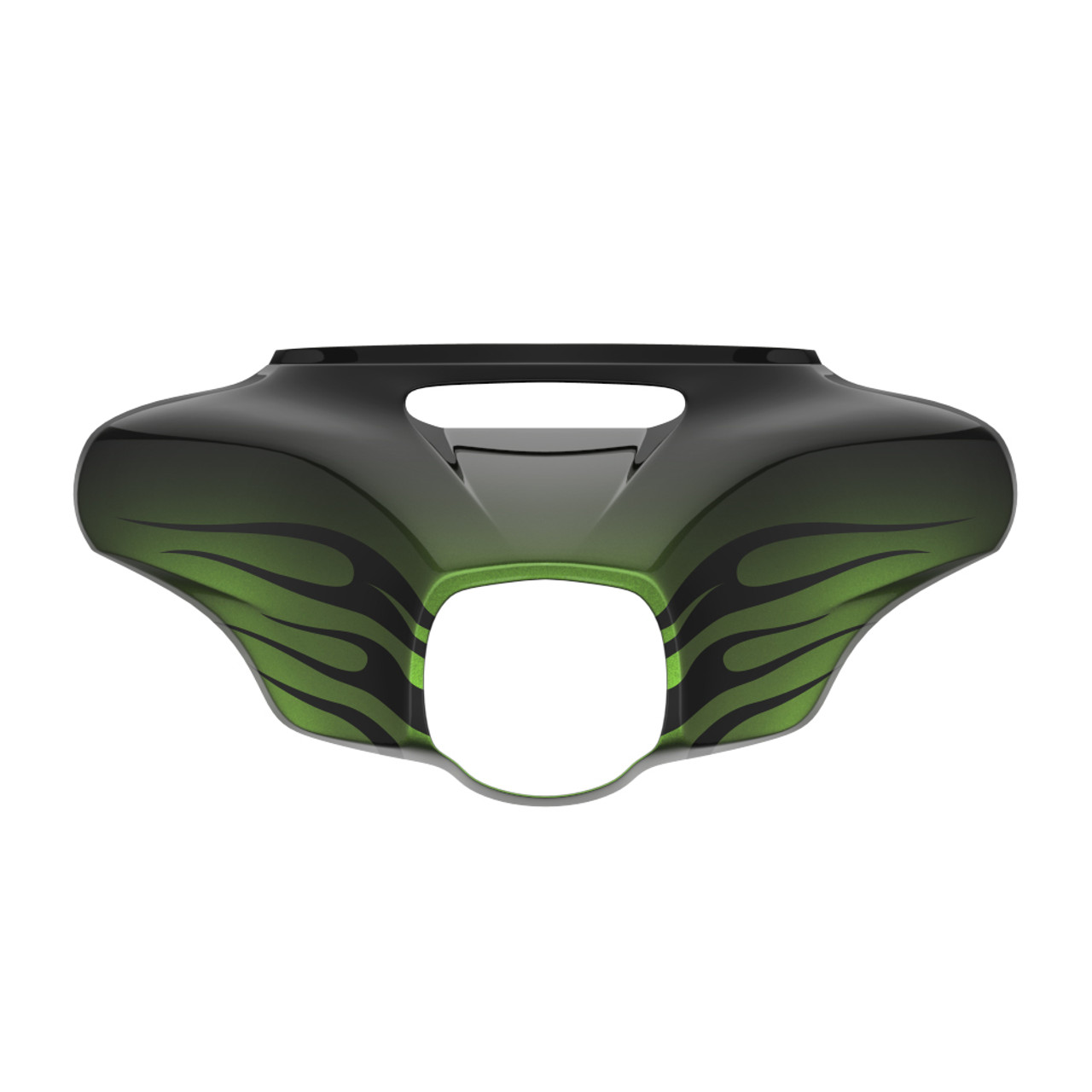 Envious Green Fade FULL BODY COLOR SWAP BUNDLE FOR HARLEY DAVIDSON 2014+ STREET GLIDE/ELECTRA STREET GLIDE