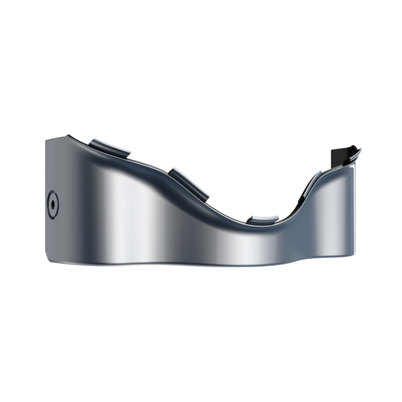 Atlas Silver Metallic Outer Batwing Fairing Skirt For 2014+ Street Glide, Electra Glide, Ultra