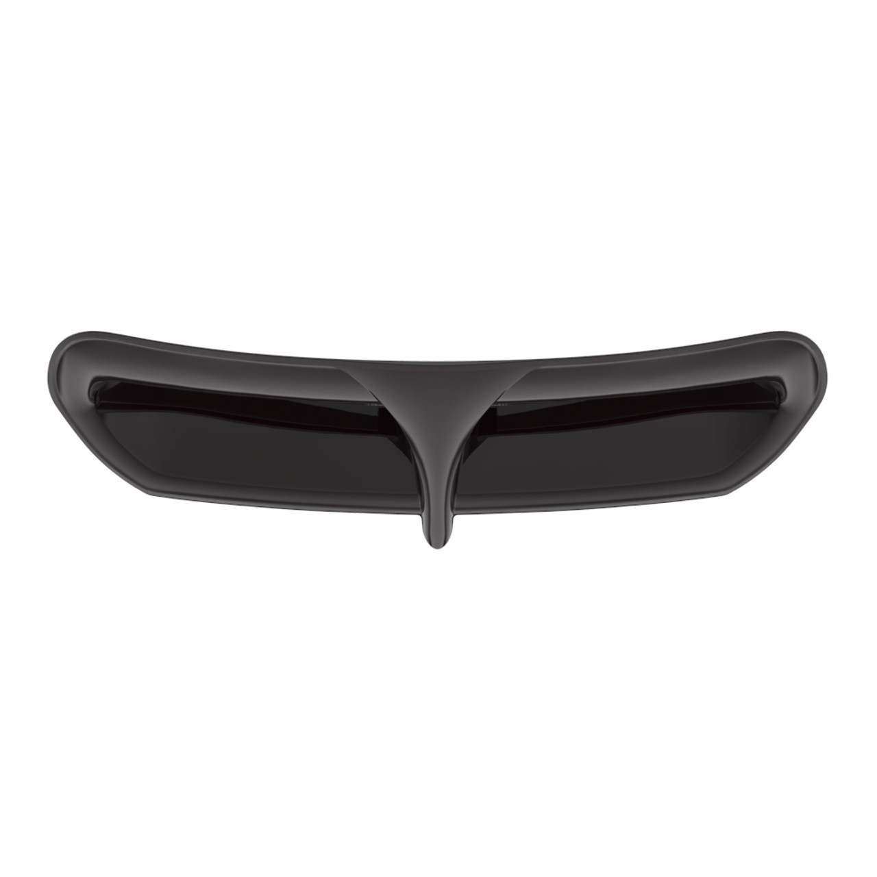 Blackened Cayenne Batwing LED Vent Trim Insert For 14-Up Harley Street/ Electra Glide, Ultra & Tri-Glide