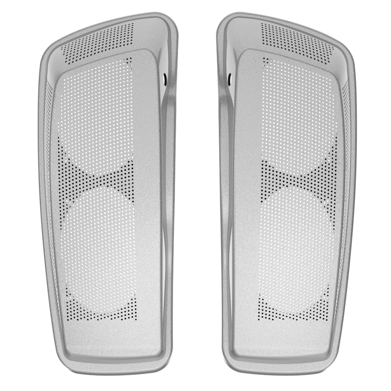 Advanblack Dual 6x9 Speaker Lids Cover for Harley 2014+ Harley Davidson Touring-Hard Candy Shattered Flake