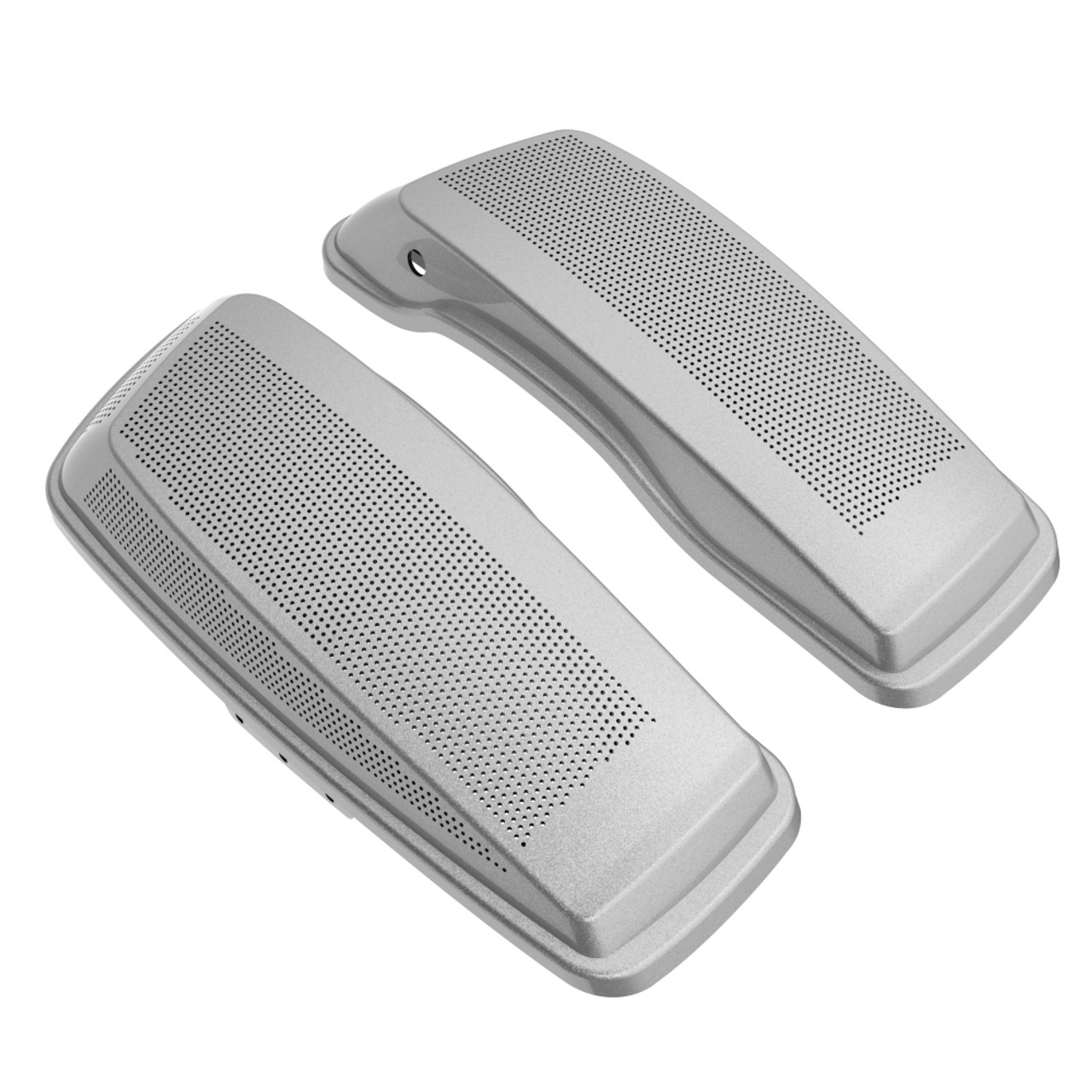 Advanblack Dual 6x9 Speaker Lids Cover for Harley 2014+ Harley Davidson Touring-Hard Candy Shattered Flake