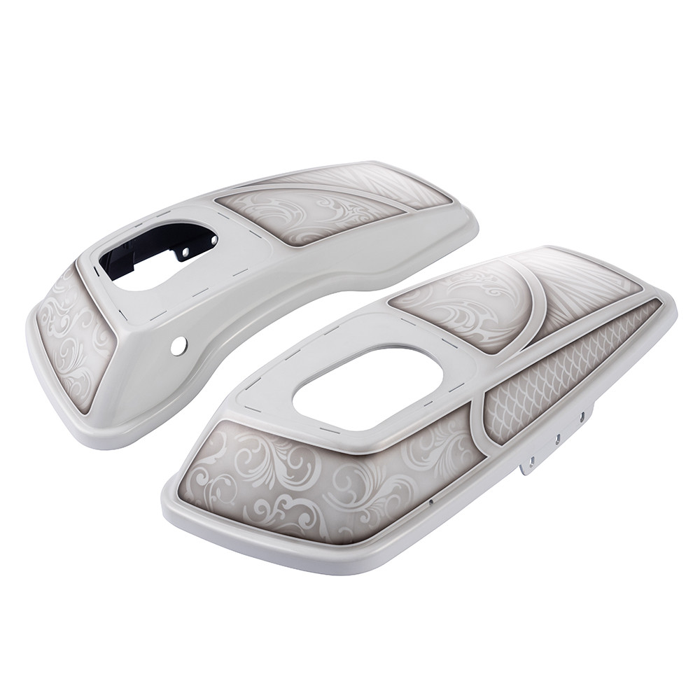 EL SUENO Series Airbrushed 6X9 Saddlebag Speaker Lids W/ Water Drain Holes For 2014+ Harley Davidson Touring