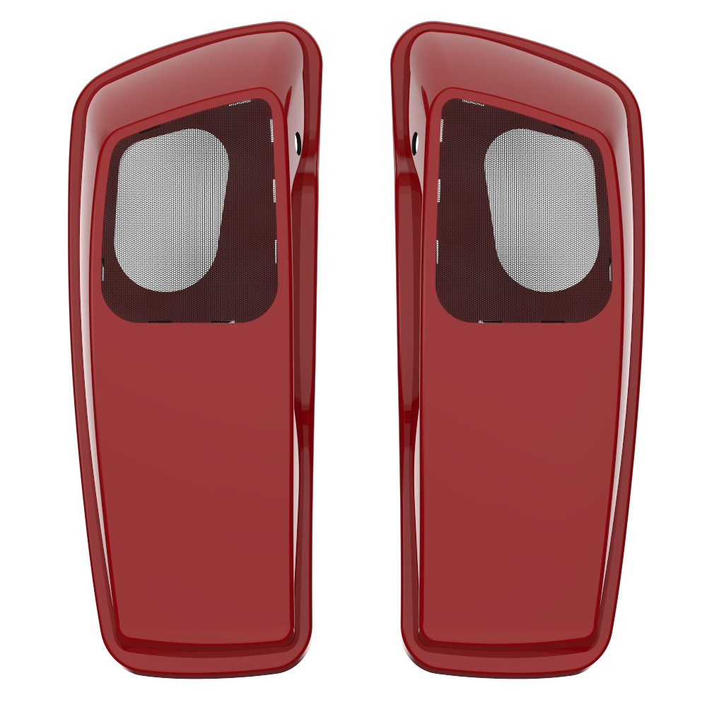 Matching 6"x9" Speaker Lids - Redline Red