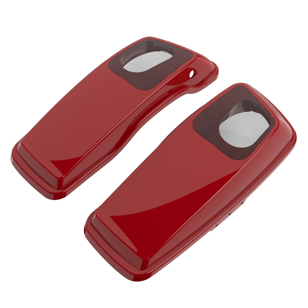 Matching 6"x9" Speaker Lids - Redline Red