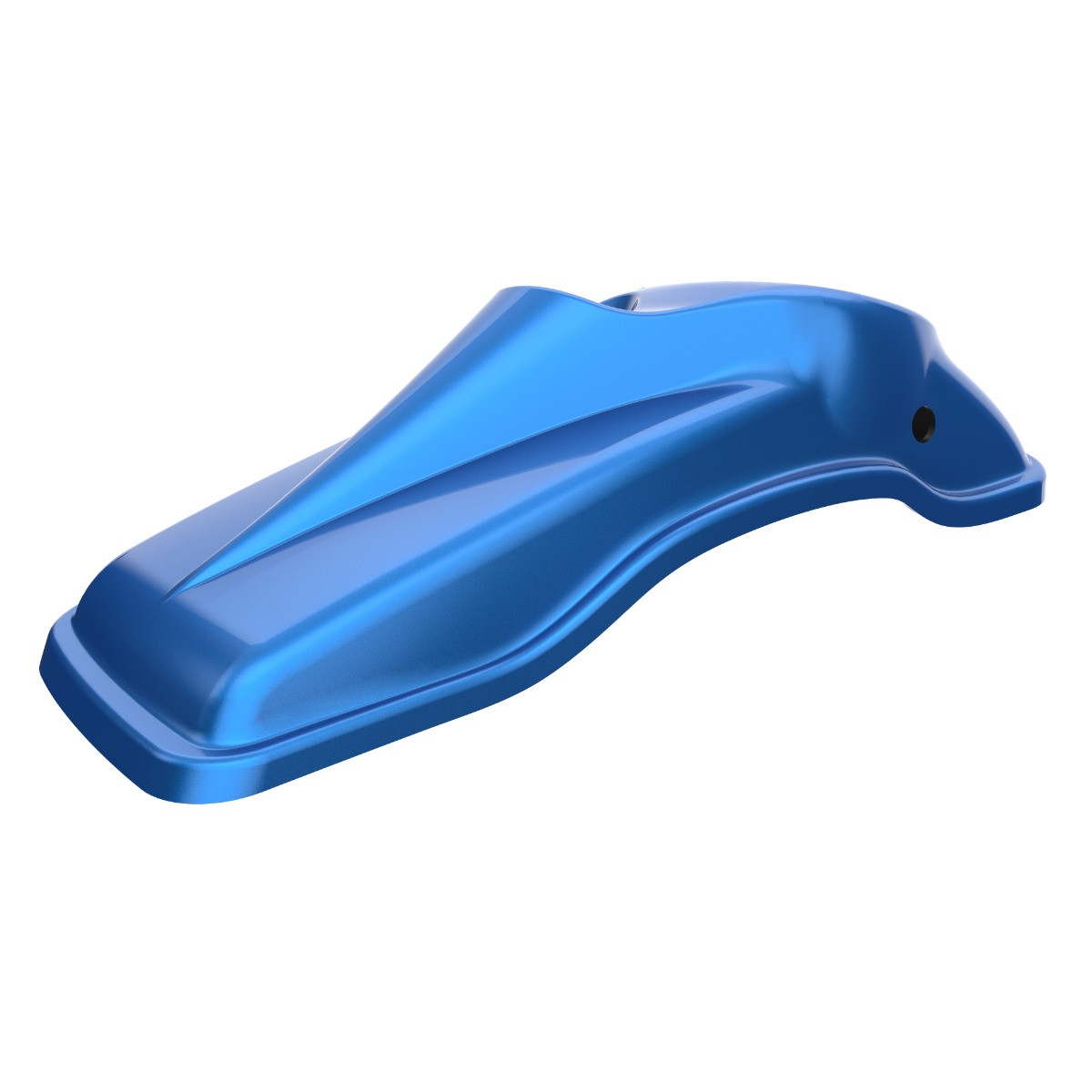 Advanblack Electric Blue 8'' Saddlebag Speaker Lids Cover for Harley Davidson Touring 2014+