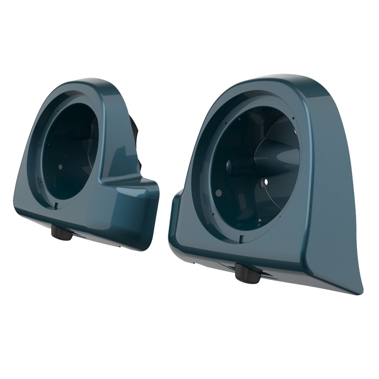 Advanblack Spruce 6.5' Speaker Pods Rushmore Lower Vented Fairings fit  2014+ Harley Davidson Touring