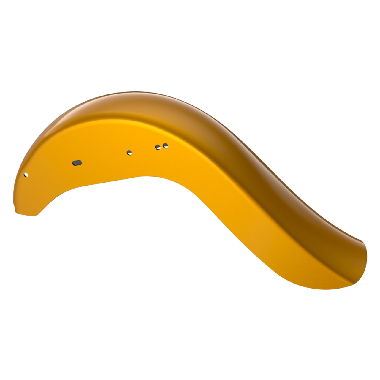 Prospect Gold Cholo Vicla Chicano Style Rear Fender For Harley Softail 2000-2017