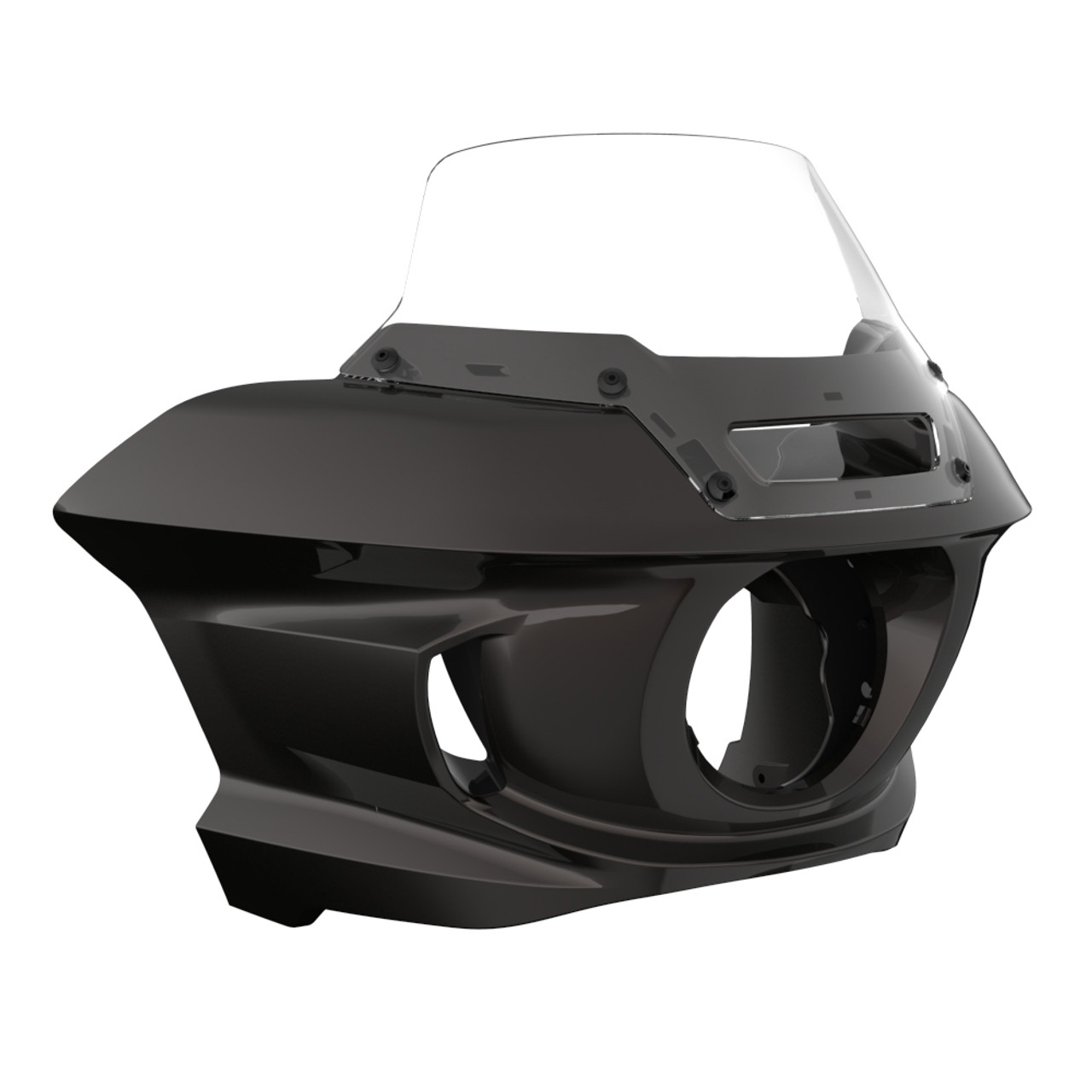 Black Jack Metallic Low Rider ST Style Front fairings Clear Windshield