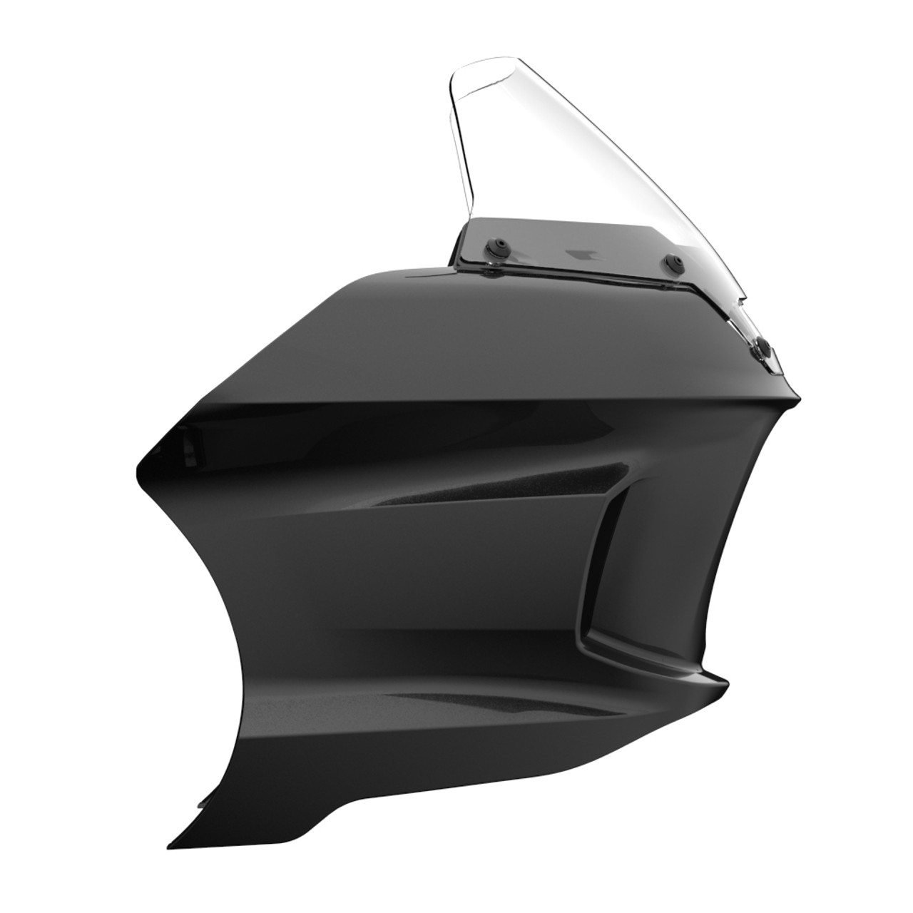 Black Quartz Low Rider ST Style Front fairings Clear Windshield