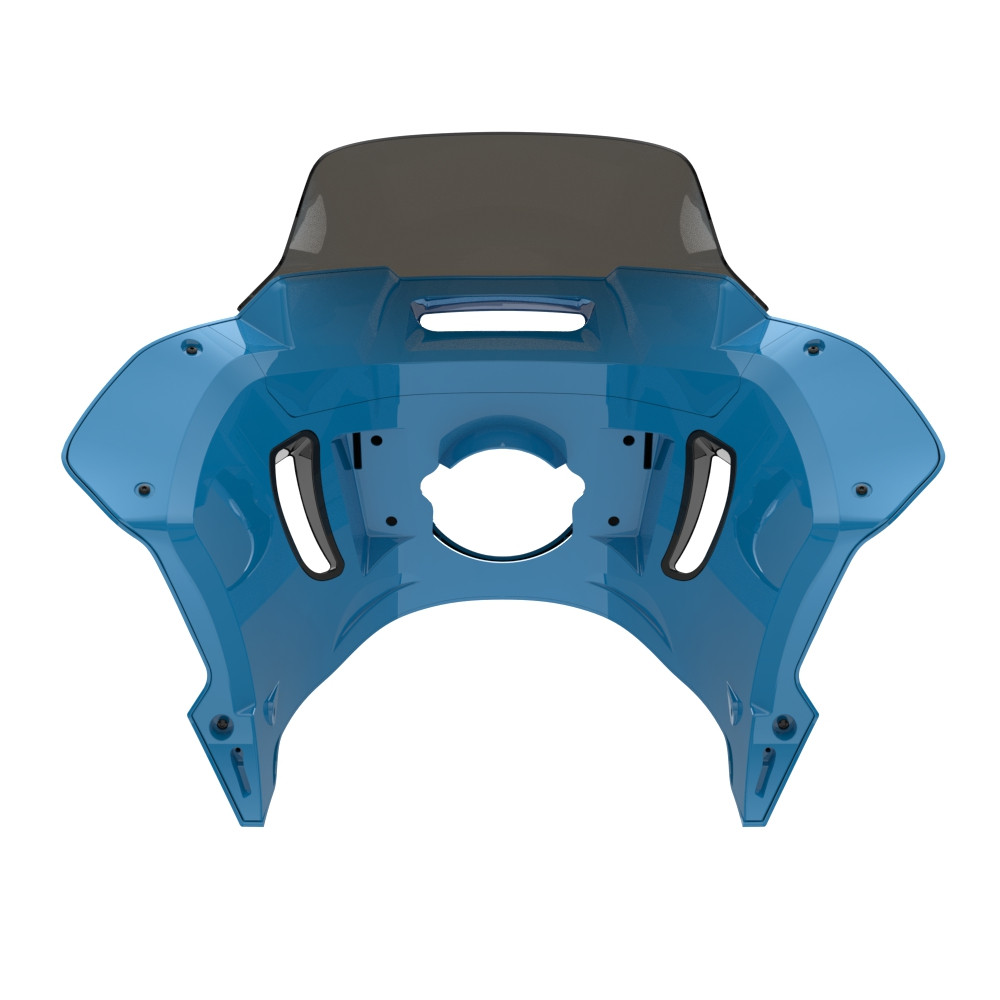 Fastback Blue Low Rider ST Style Front fairings Smoke Windshield