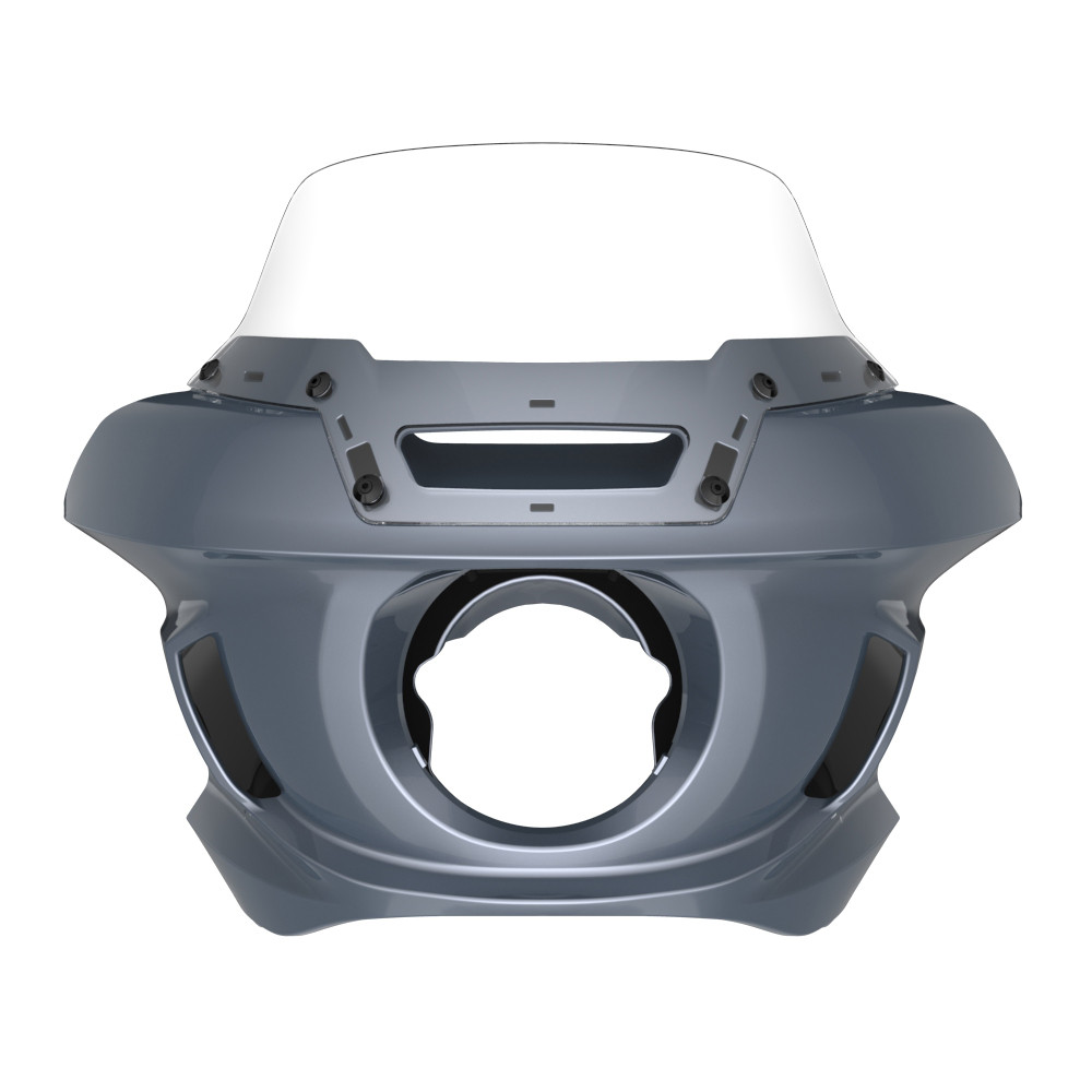 Gauntlet Grey Metallic Low Rider ST Style Front fairings Clear Windshield