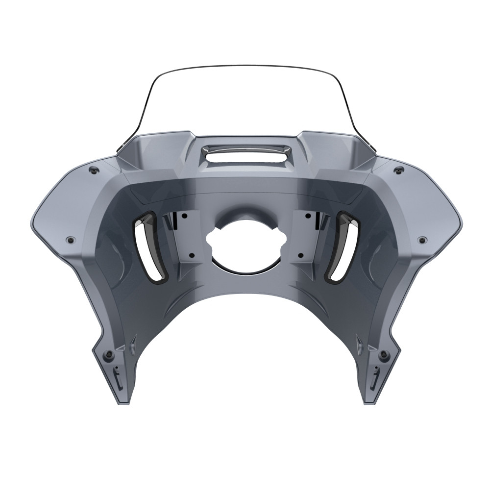Gauntlet Grey Metallic Low Rider ST Style Front fairings Clear Windshield