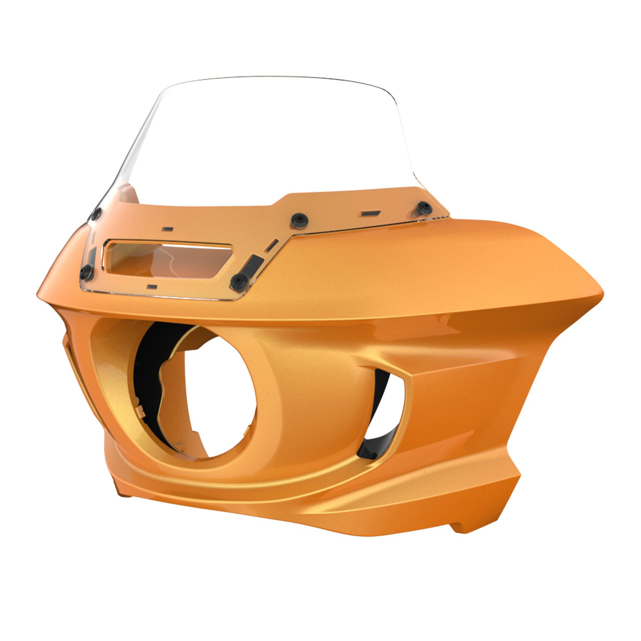 Hard Candy Gold Flake Low Rider ST Style Front fairings Clear Windshield